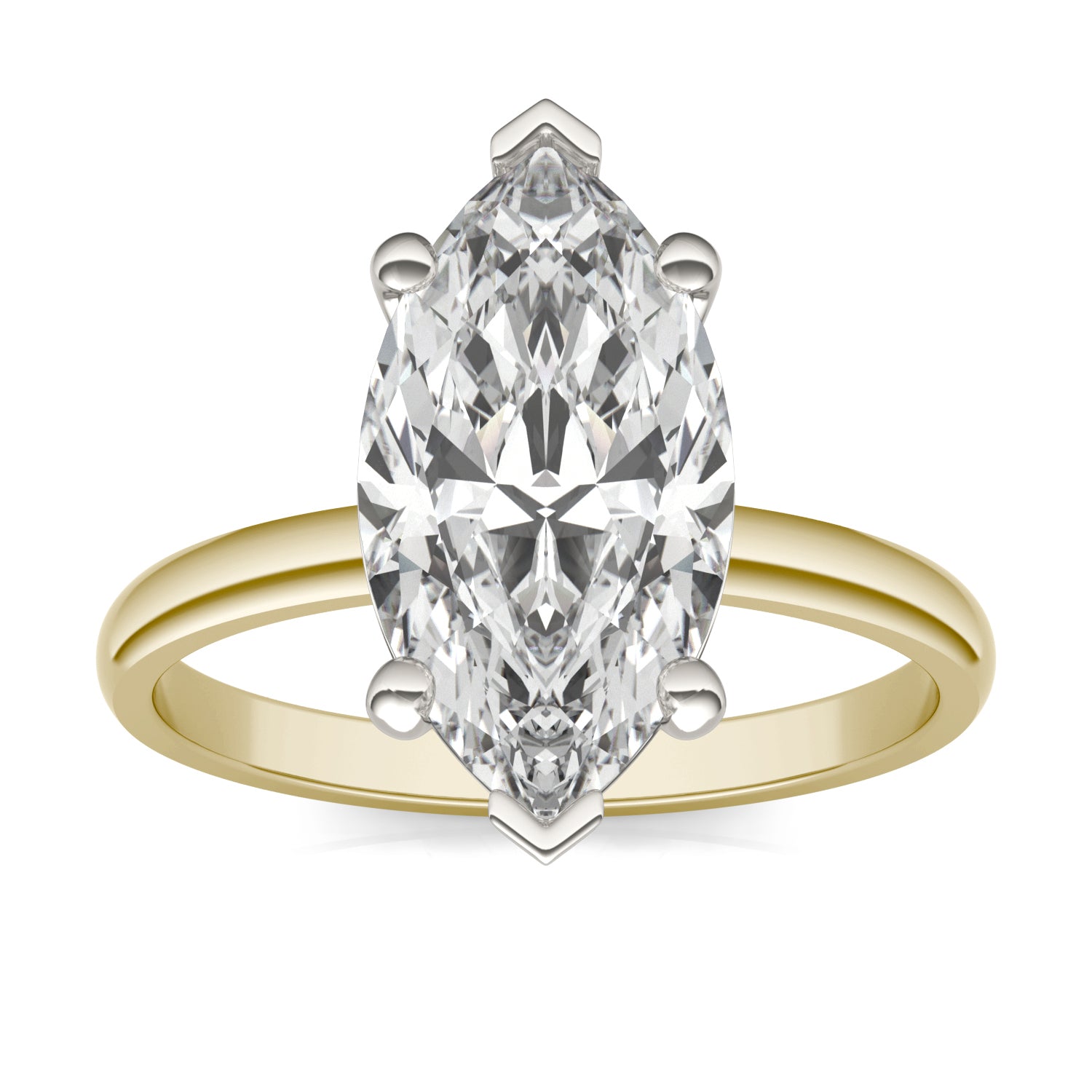 3 CTW Marquise Caydia® Lab Grown Diamond Solitaire Ring