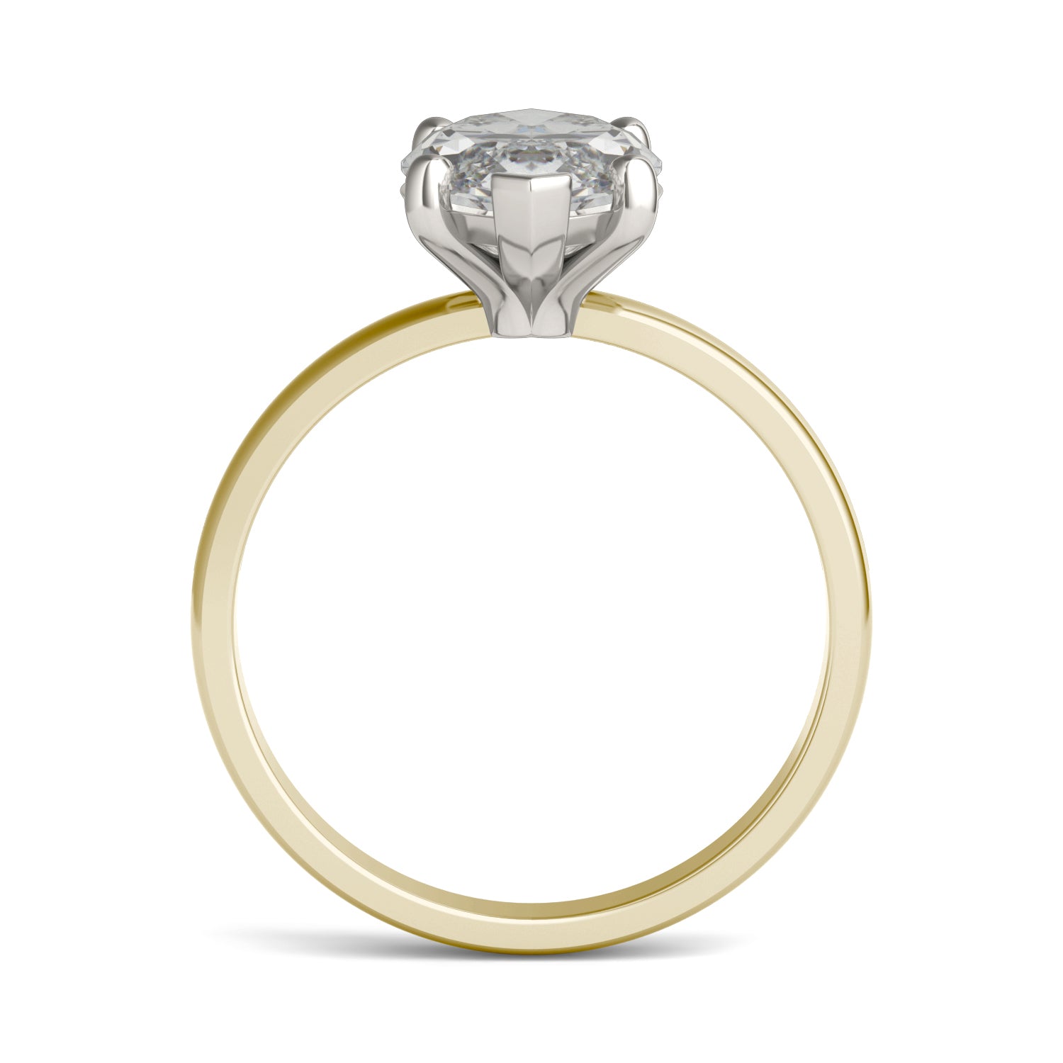 3 CTW Marquise Caydia® Lab Grown Diamond Solitaire Ring