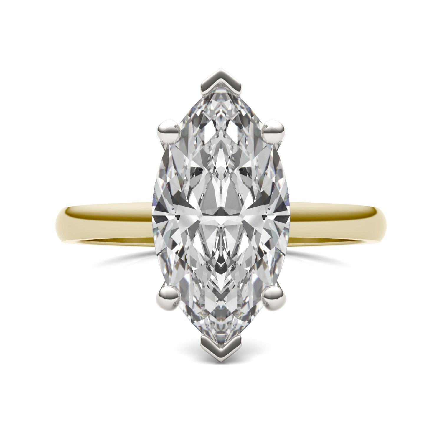 3 CTW Marquise Caydia® Lab Grown Diamond Solitaire Ring