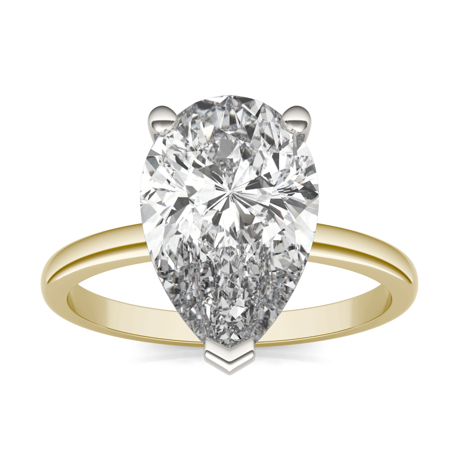 4 CTW Pear Caydia® Lab Grown Diamond Ring