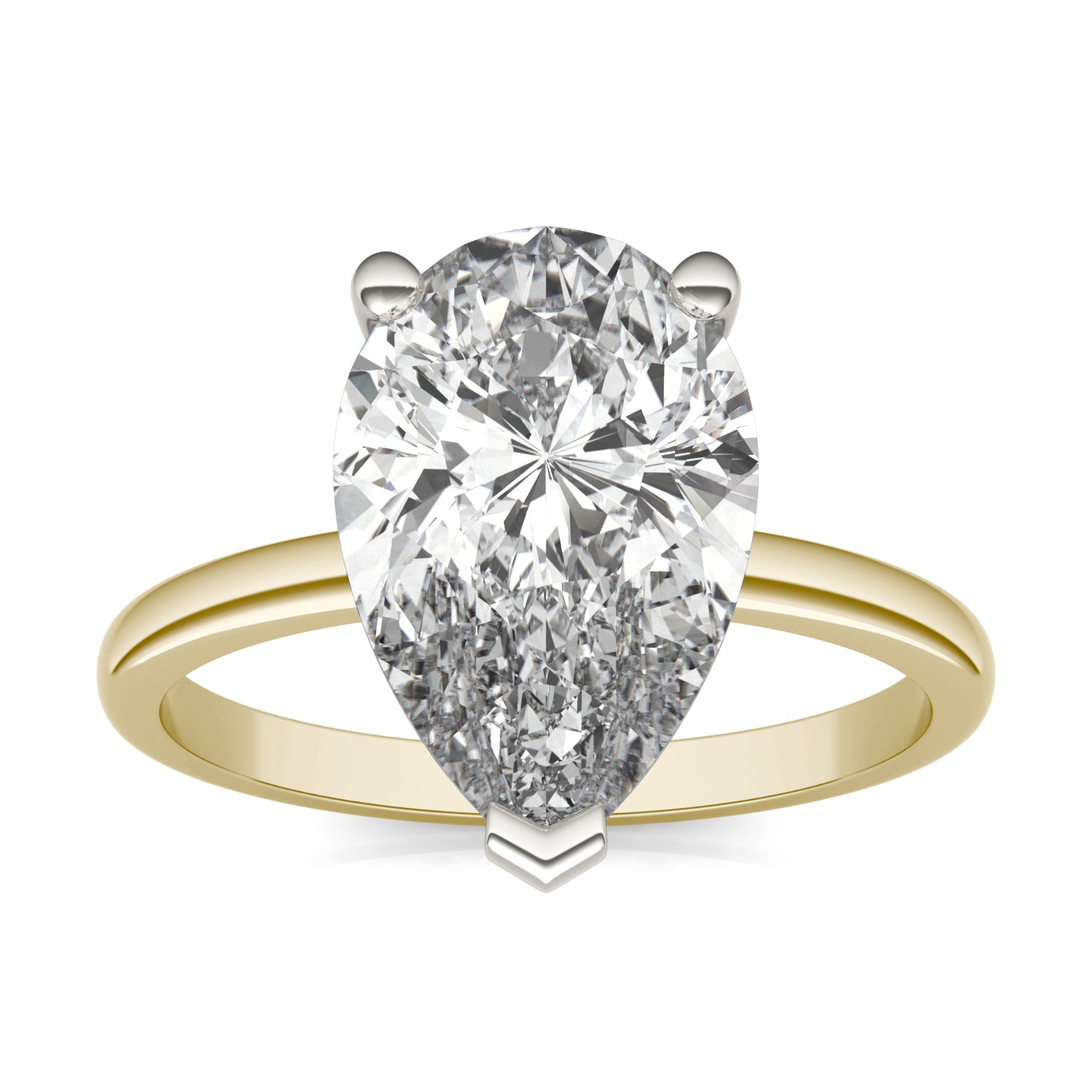 4 CTW Pear Caydia® Lab Grown Diamond Ring