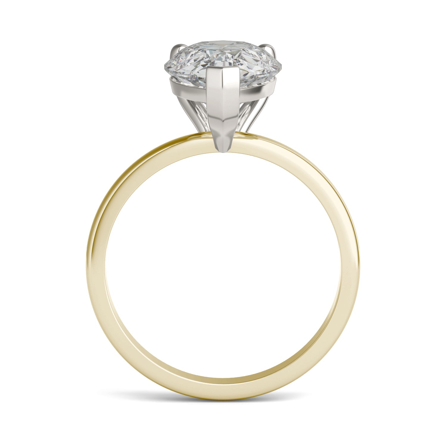 4 CTW Pear Caydia® Lab Grown Diamond Ring