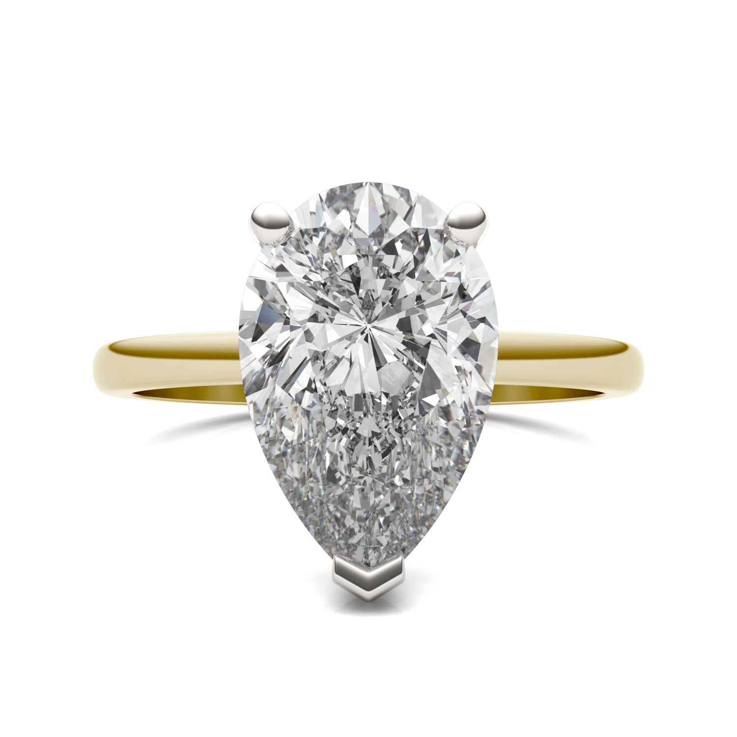 4 CTW Pear Caydia® Lab Grown Diamond Ring