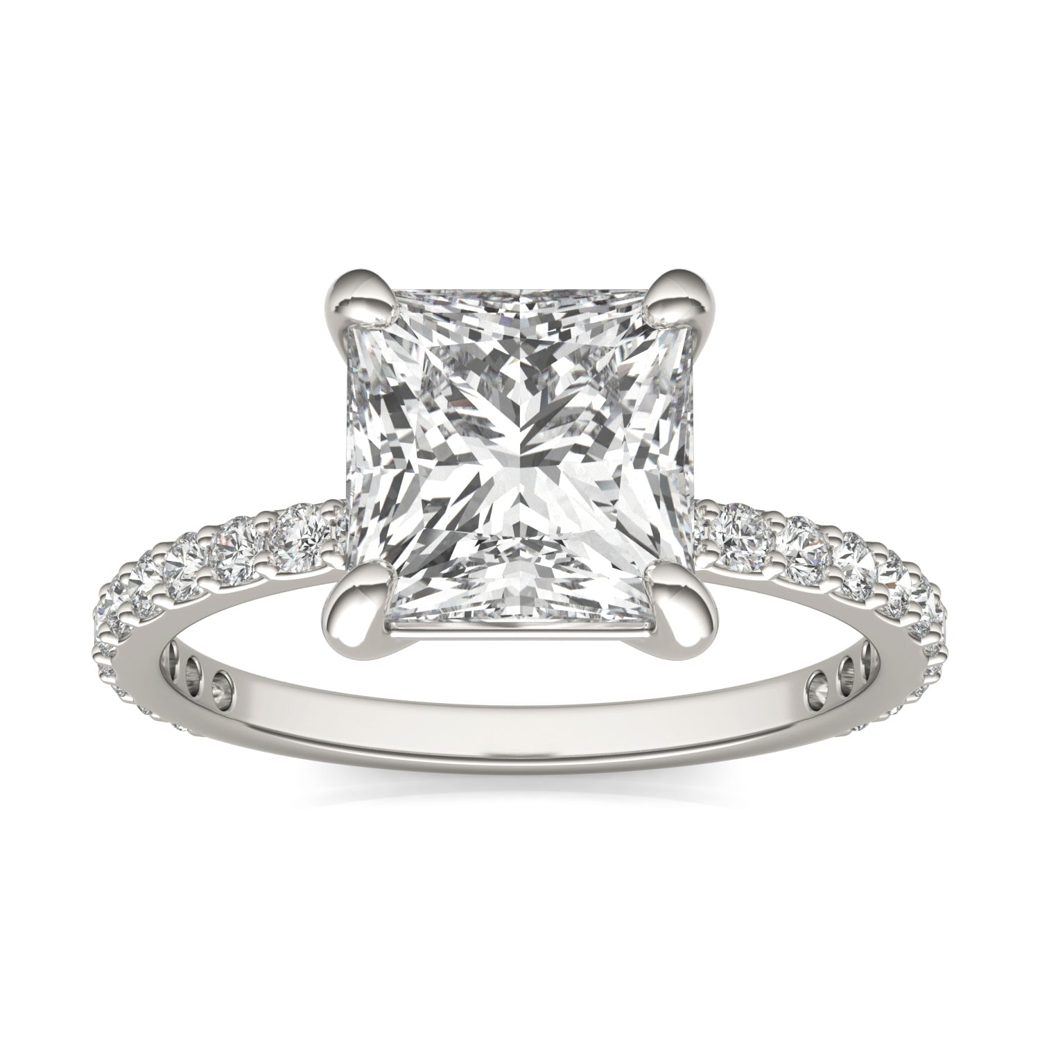 2 7/8 CTW Princess Caydia® Lab Grown Diamond Ring