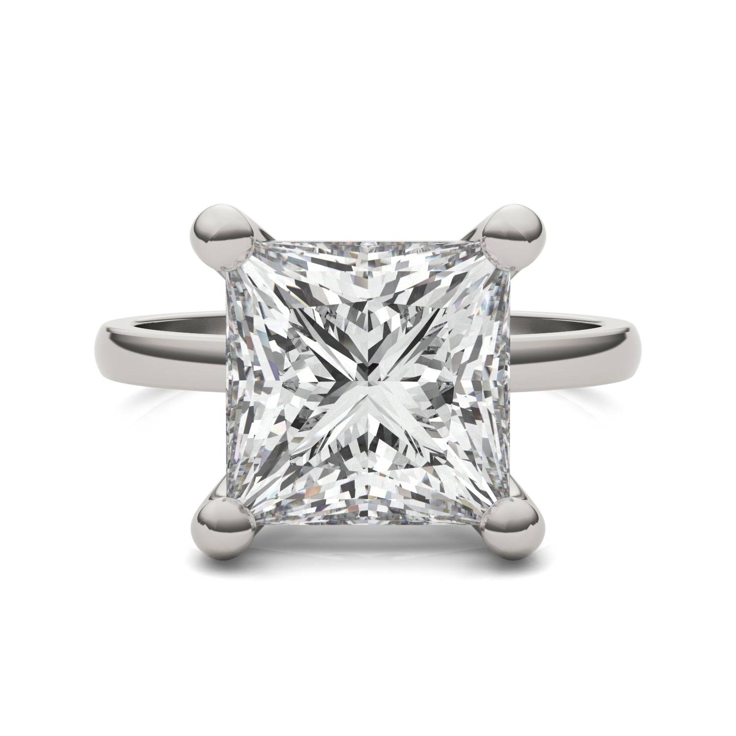 5 CTW Princess Caydia® Lab Grown Diamond Classic Solitaire Ring