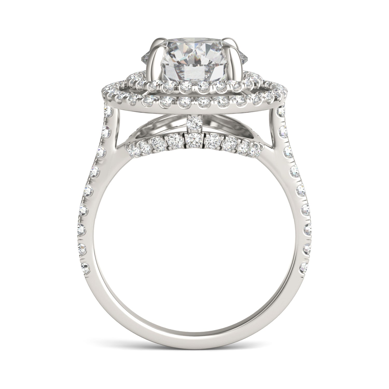 4 1/10 CTW Round Caydia® Lab Grown Diamond Ring