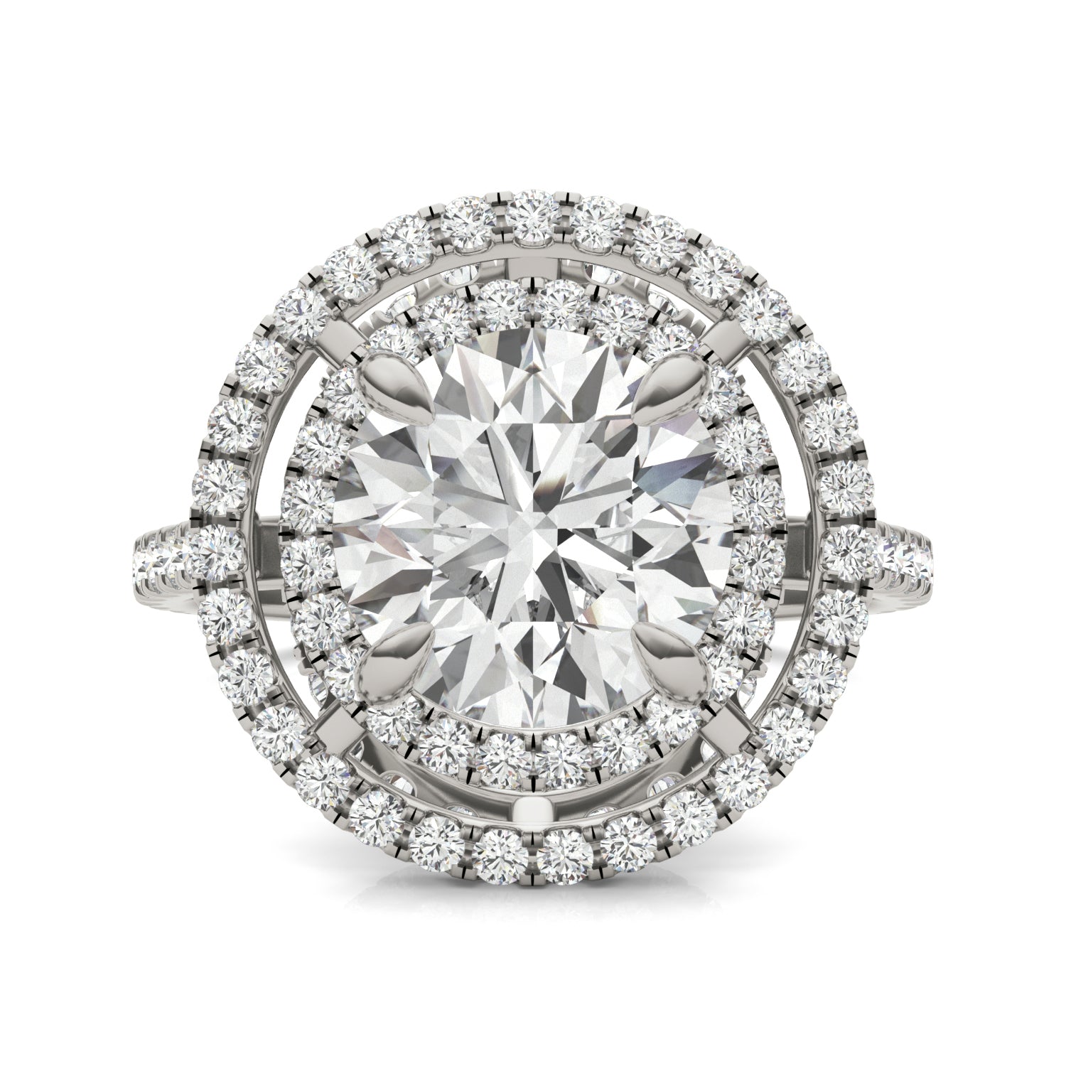 4 1/10 CTW Round Caydia® Lab Grown Diamond Ring