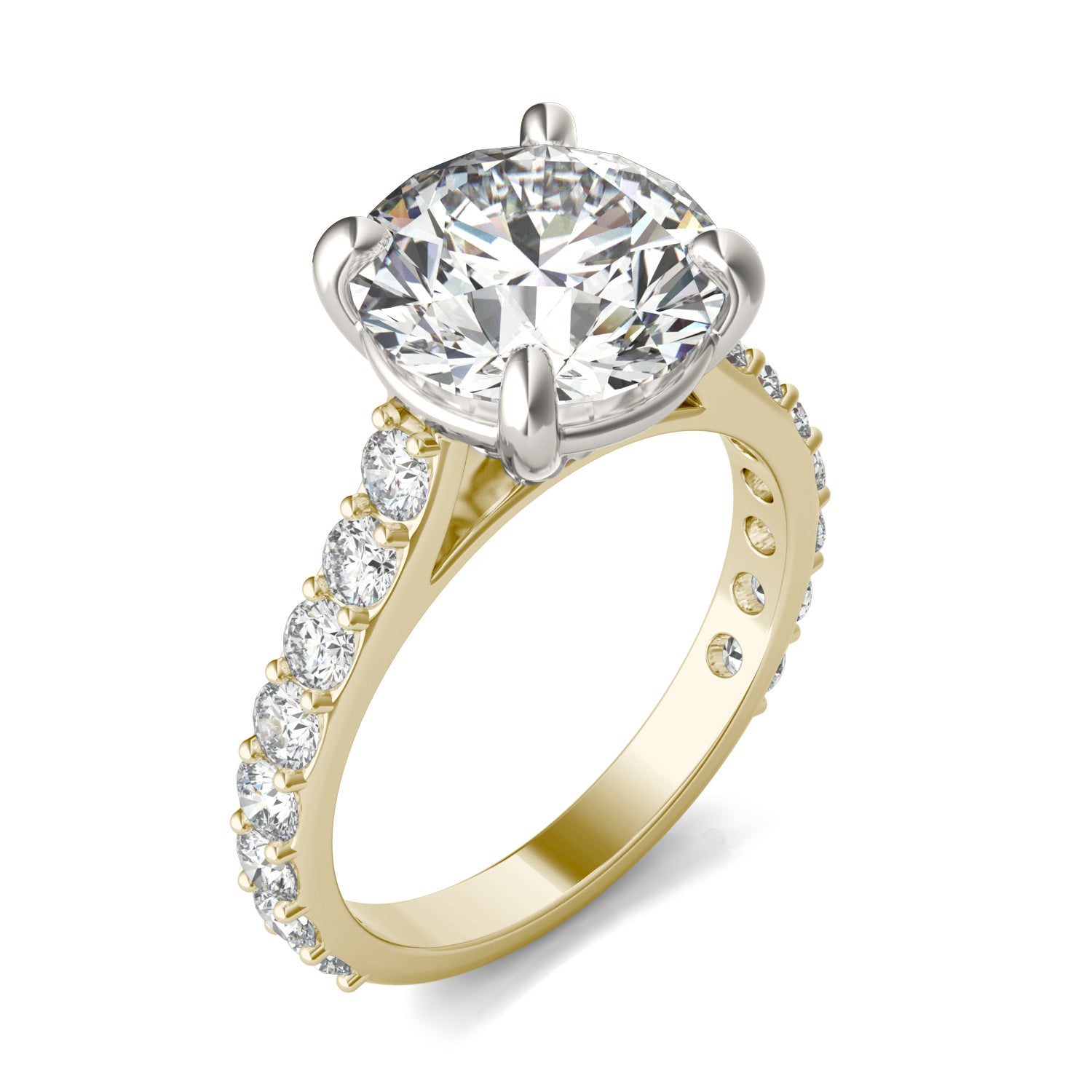 5 CTW Round Caydia® Lab Grown Diamond Ring