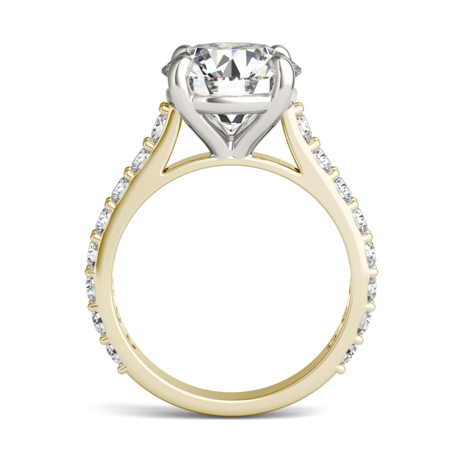 5 CTW Round Caydia® Lab Grown Diamond Ring
