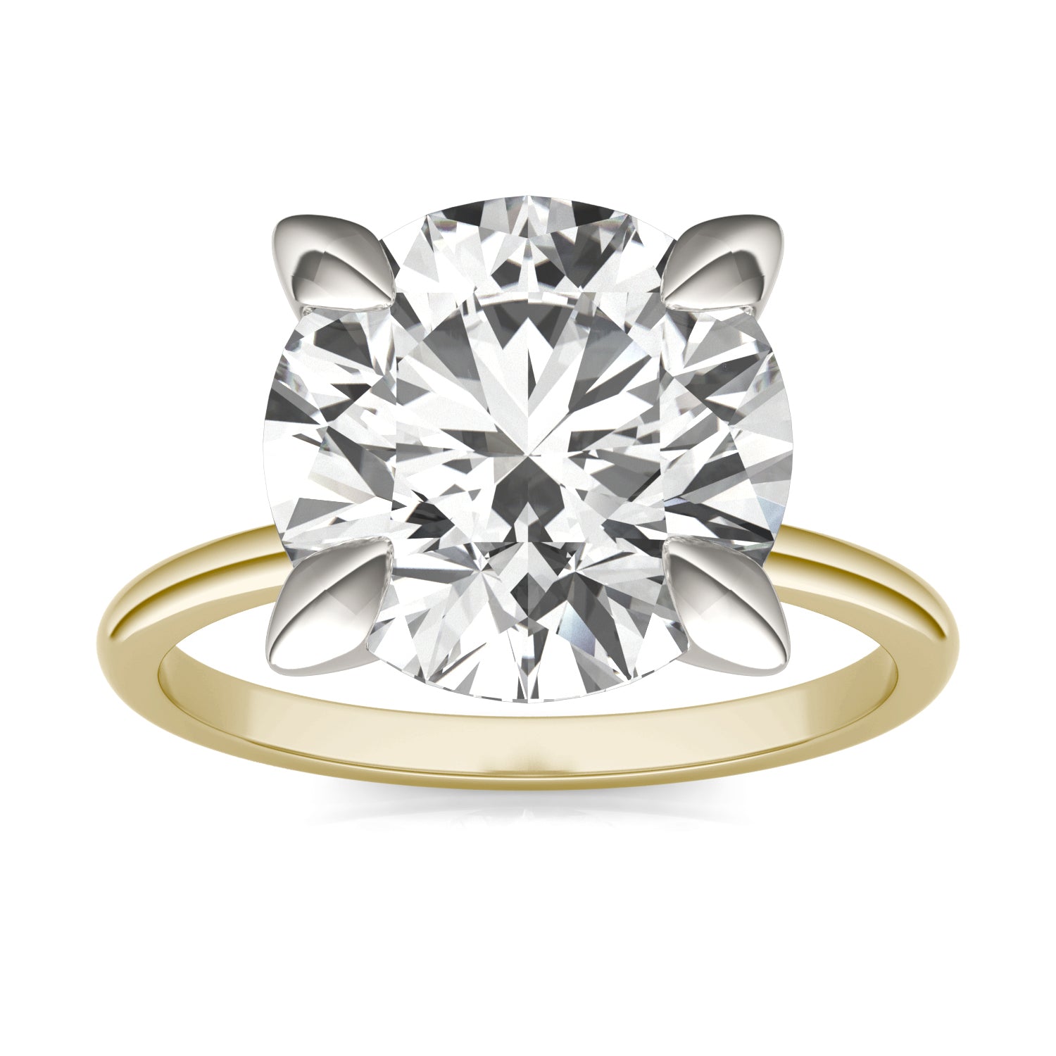 5 CTW Round Caydia® Lab Grown Diamond Classic Solitaire Ring