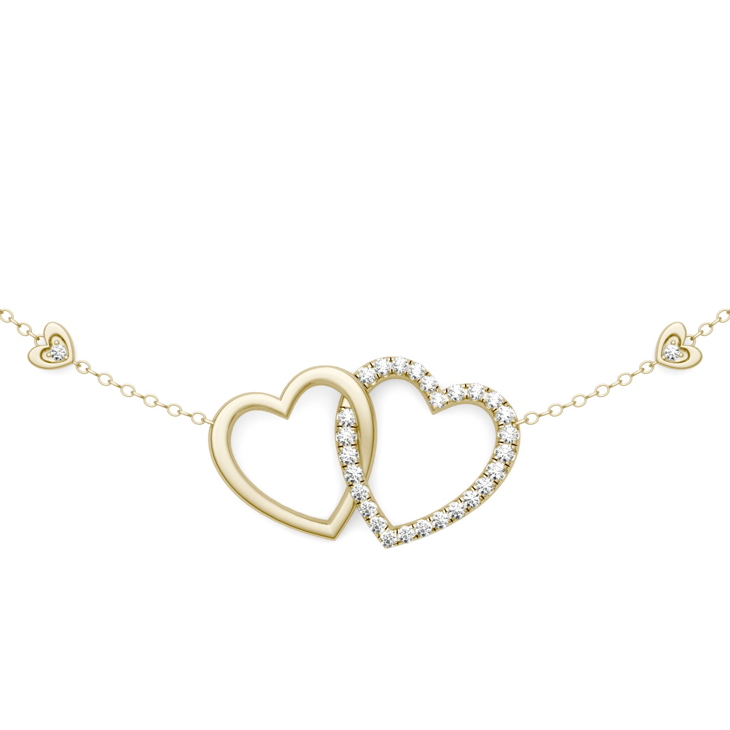 2/5 CTW Round Caydia® Lab Grown Diamond Necklace