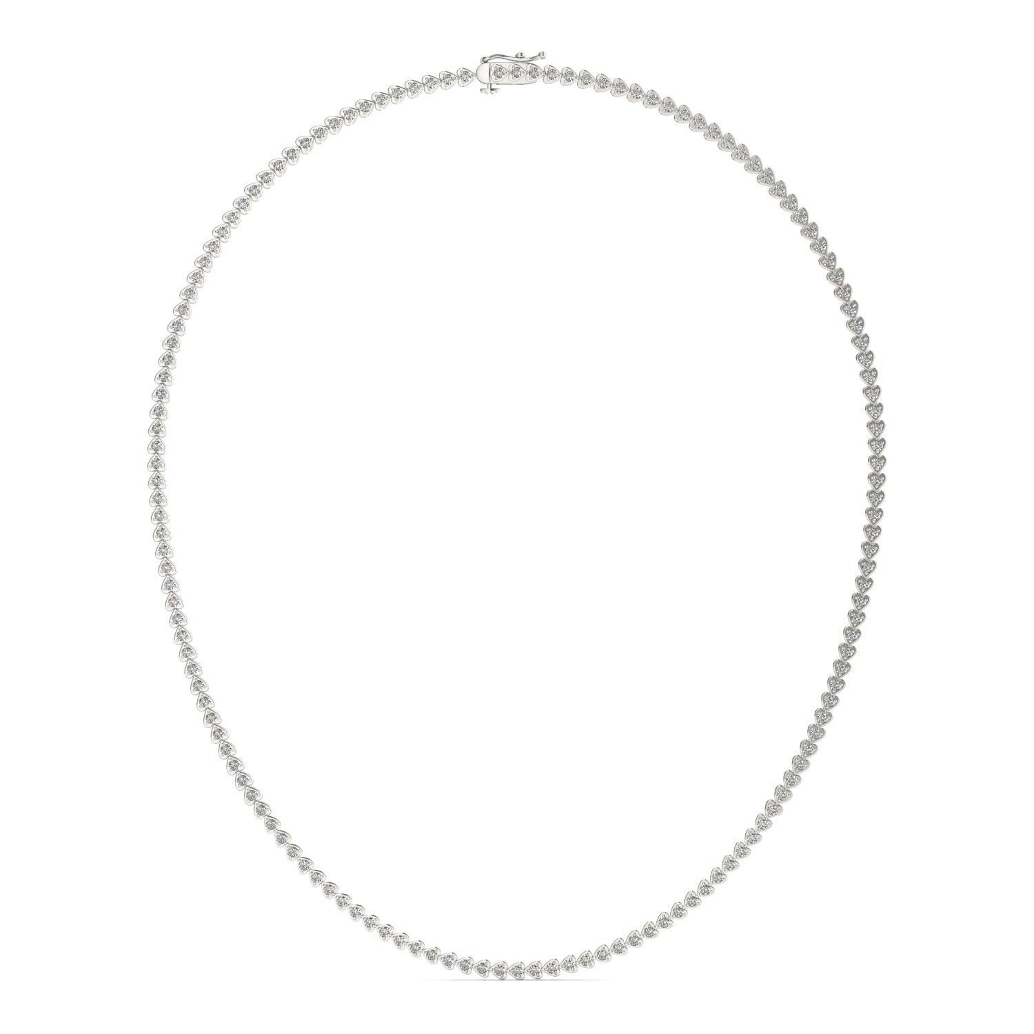 2.18 CTW DEW Round Forever Classic™ Moissanite Necklace