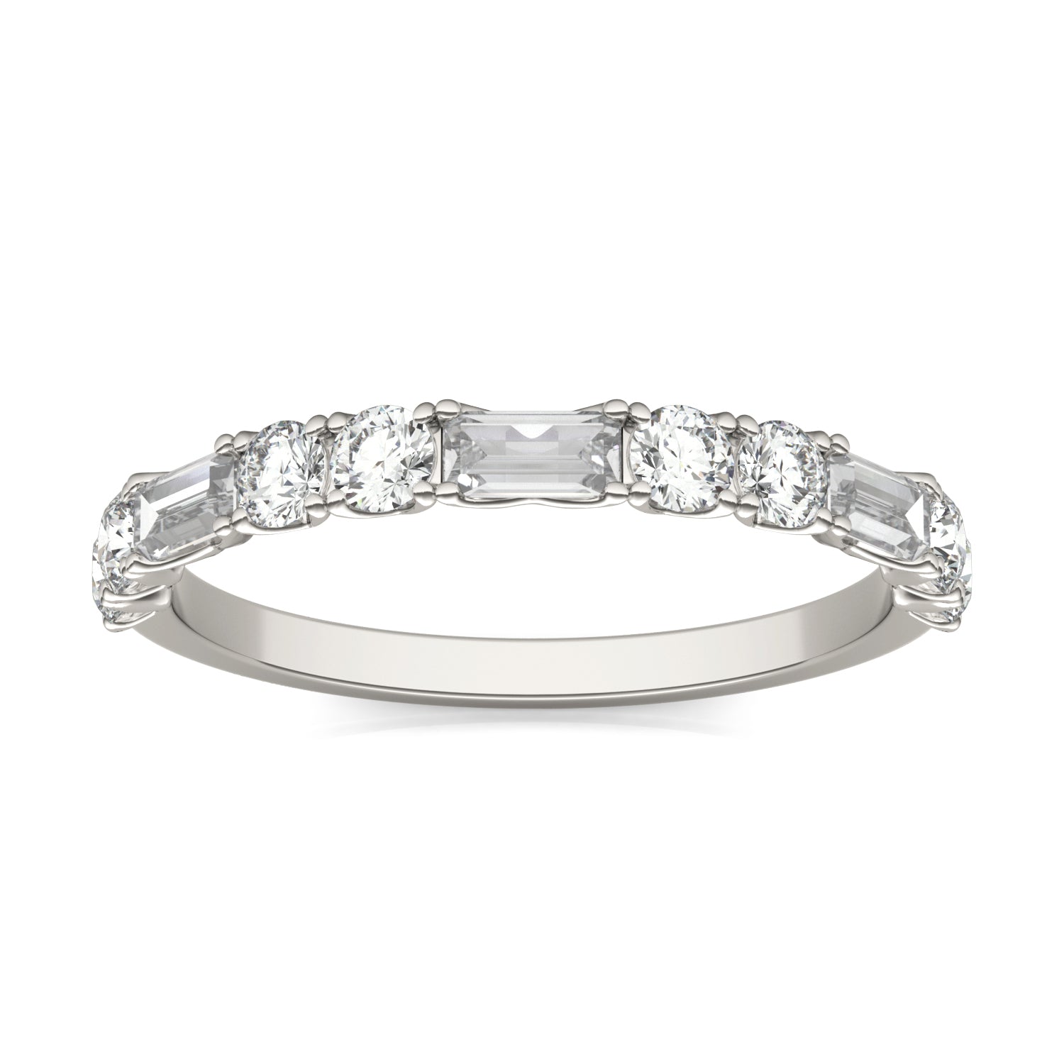 7/8 CTW Straight Baguette Caydia® Lab Grown Diamond Ring