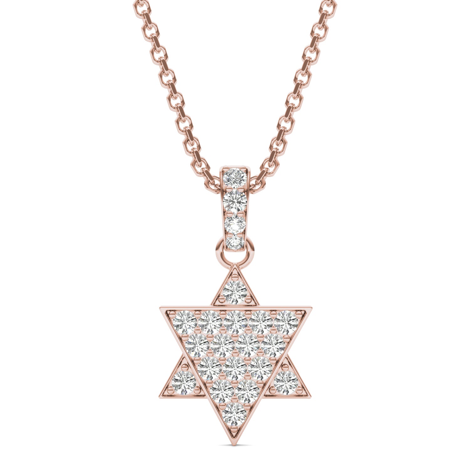 2/5 CTW Round Caydia® Lab Grown Diamond Necklace