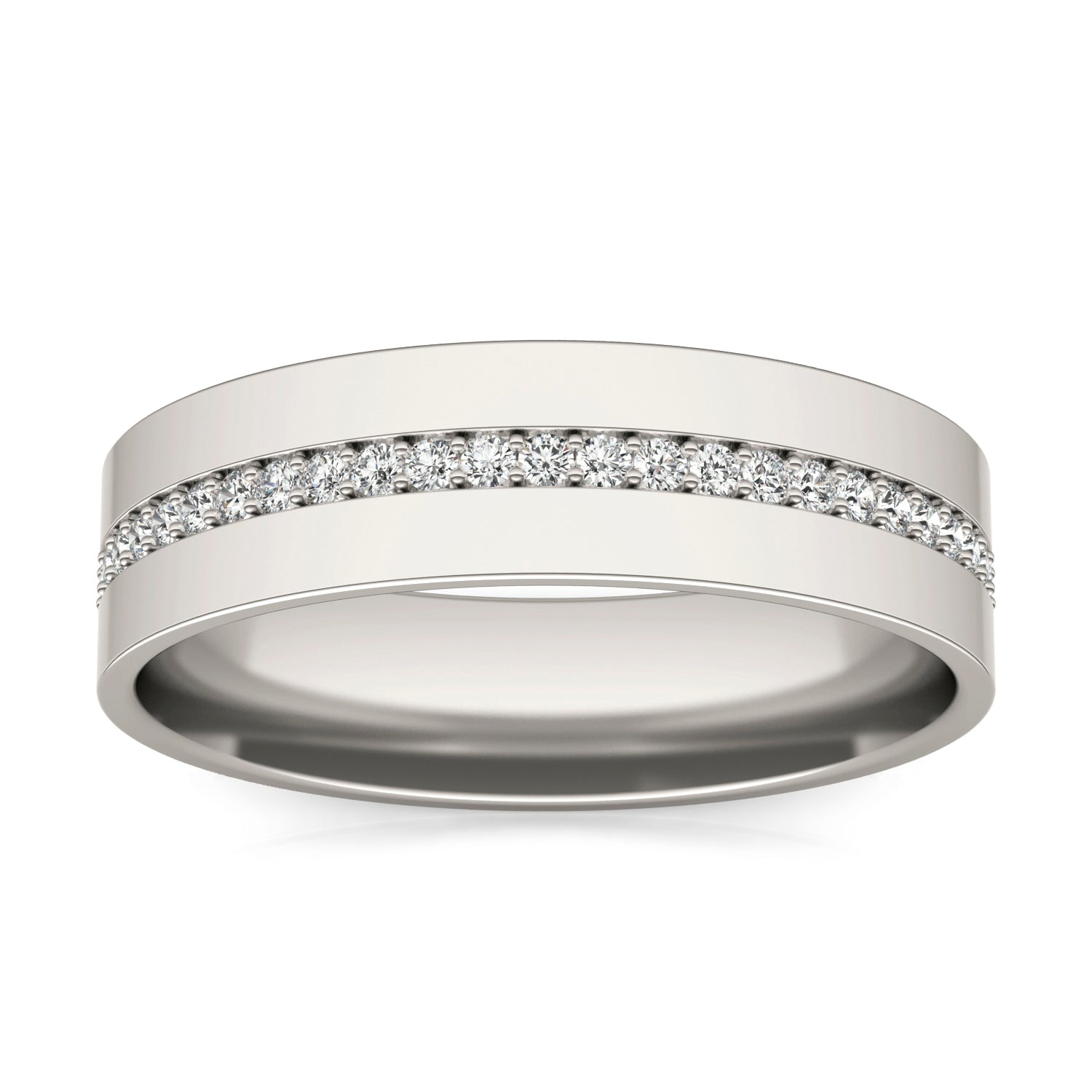1/2 CTW Round Caydia® Lab Grown Diamond Eternity 7MM Ring
