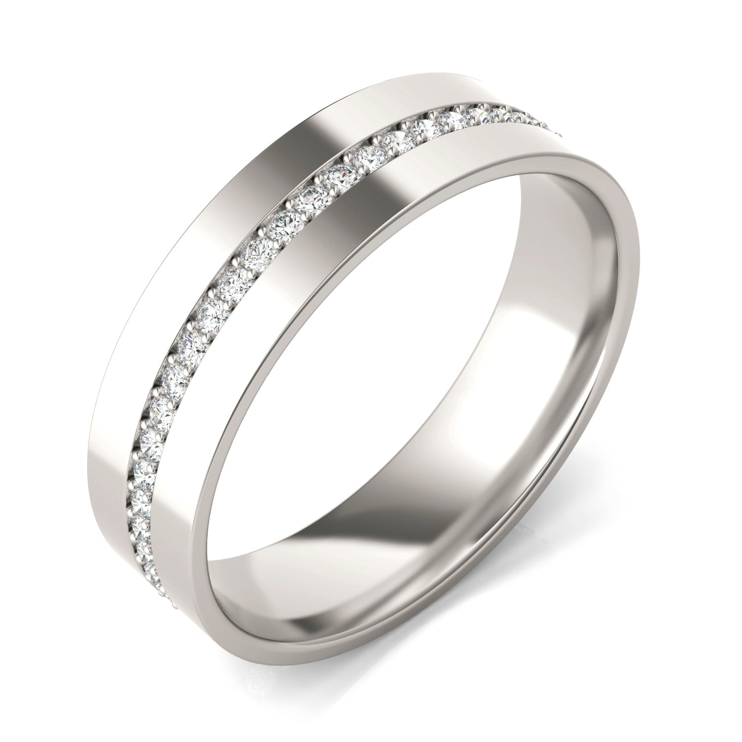 1/2 CTW Round Caydia® Lab Grown Diamond Eternity 7MM Ring