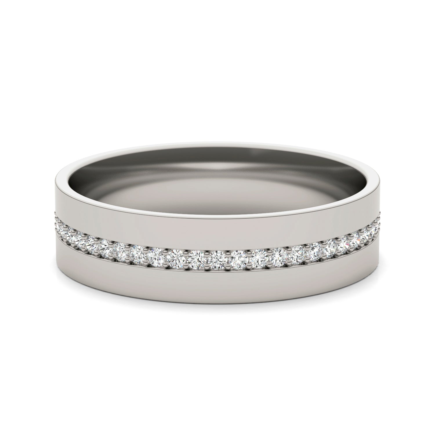 1/2 CTW Round Caydia® Lab Grown Diamond Eternity 7MM Ring