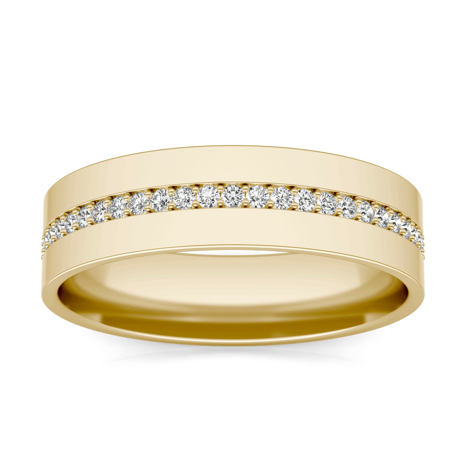 1/2 CTW Round Caydia® Lab Grown Diamond Eternity 7MM Ring