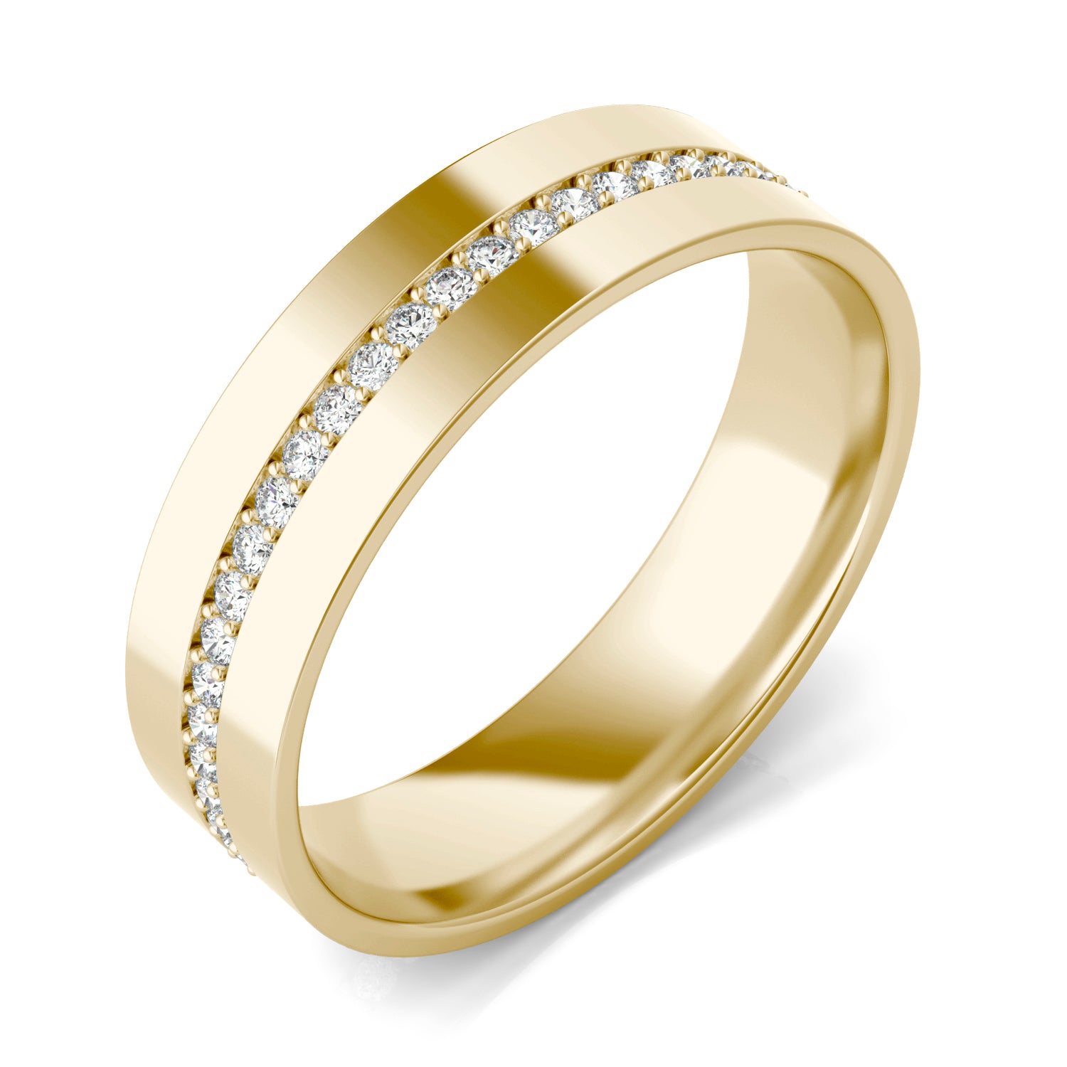 1/2 CTW Round Caydia® Lab Grown Diamond Eternity 7MM Ring