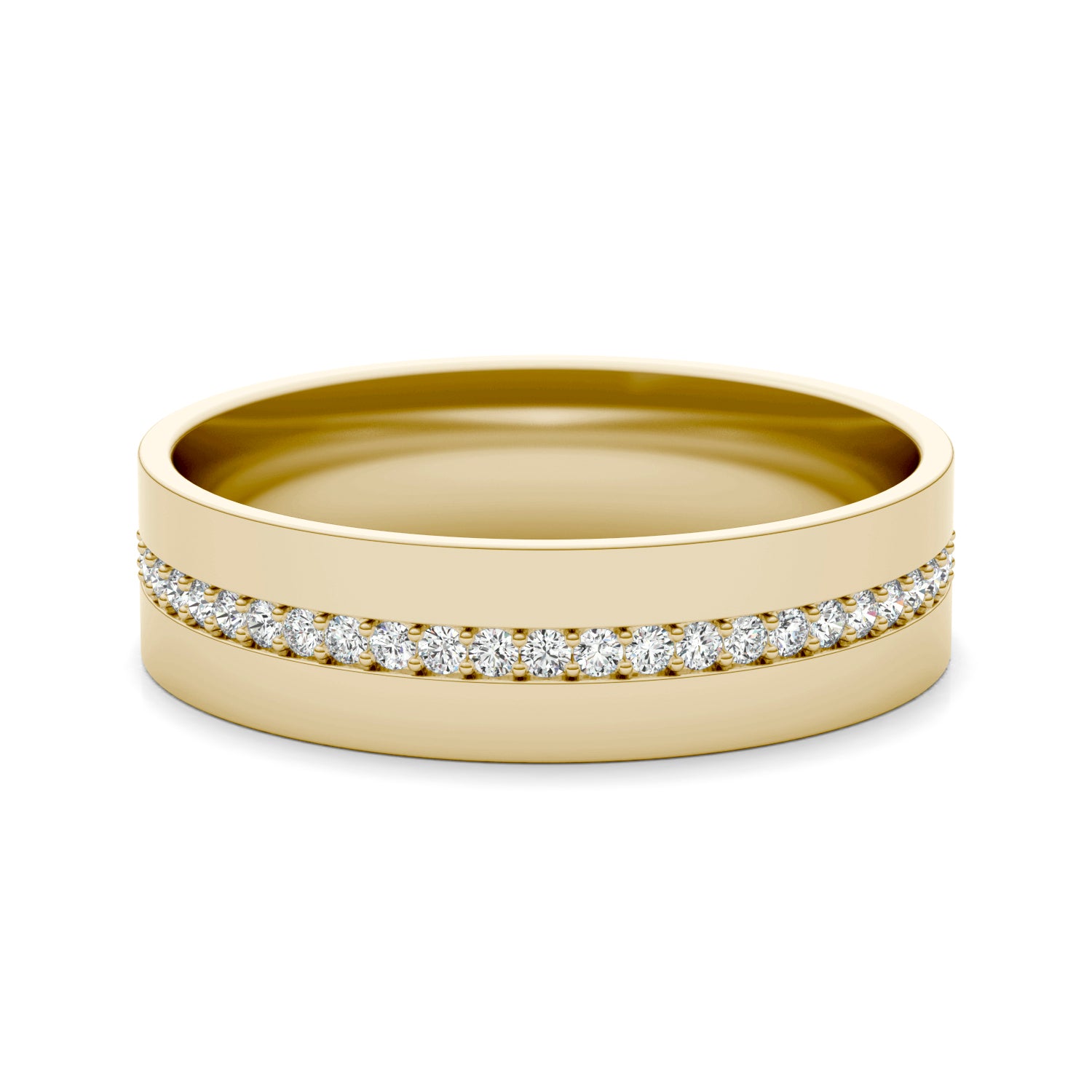 1/2 CTW Round Caydia® Lab Grown Diamond Eternity 7MM Ring