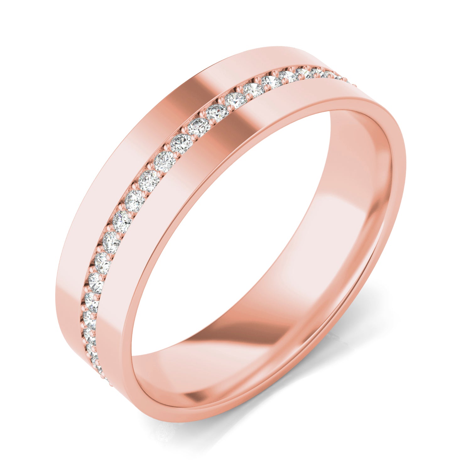 1/2 CTW Round Caydia® Lab Grown Diamond Eternity 7MM Ring