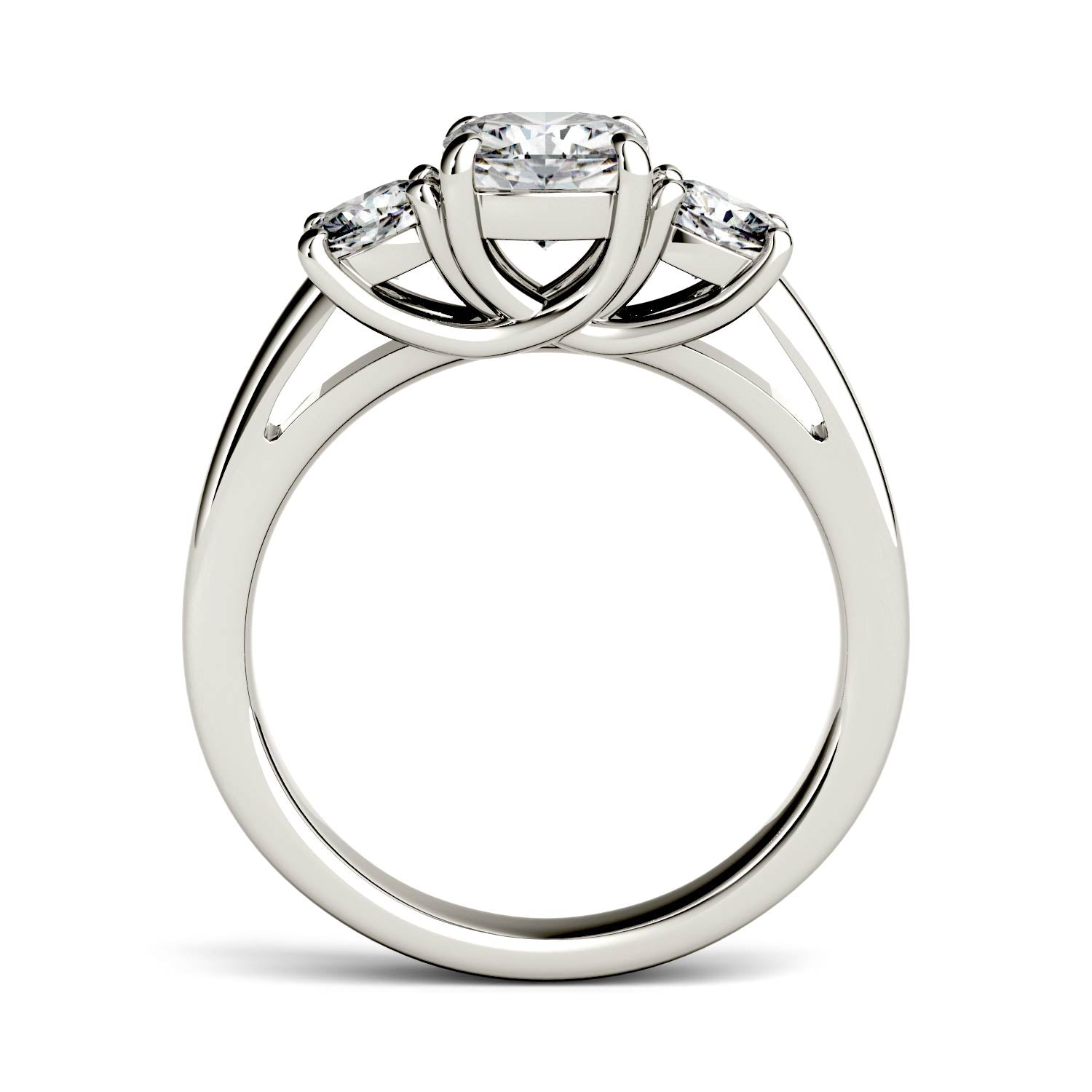 1.76 CTW DEW Cushion Forever Bright™ Moissanite Ring