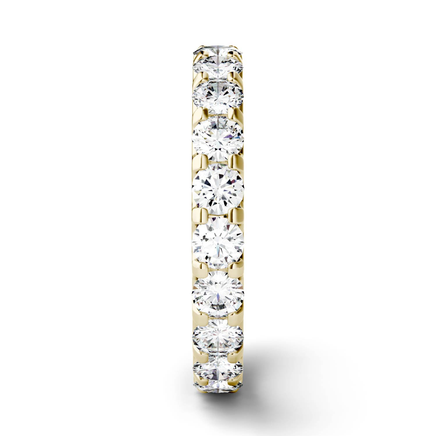 2.10 CTW DEW Round Forever One™ Moissanite Eternity Band Ring