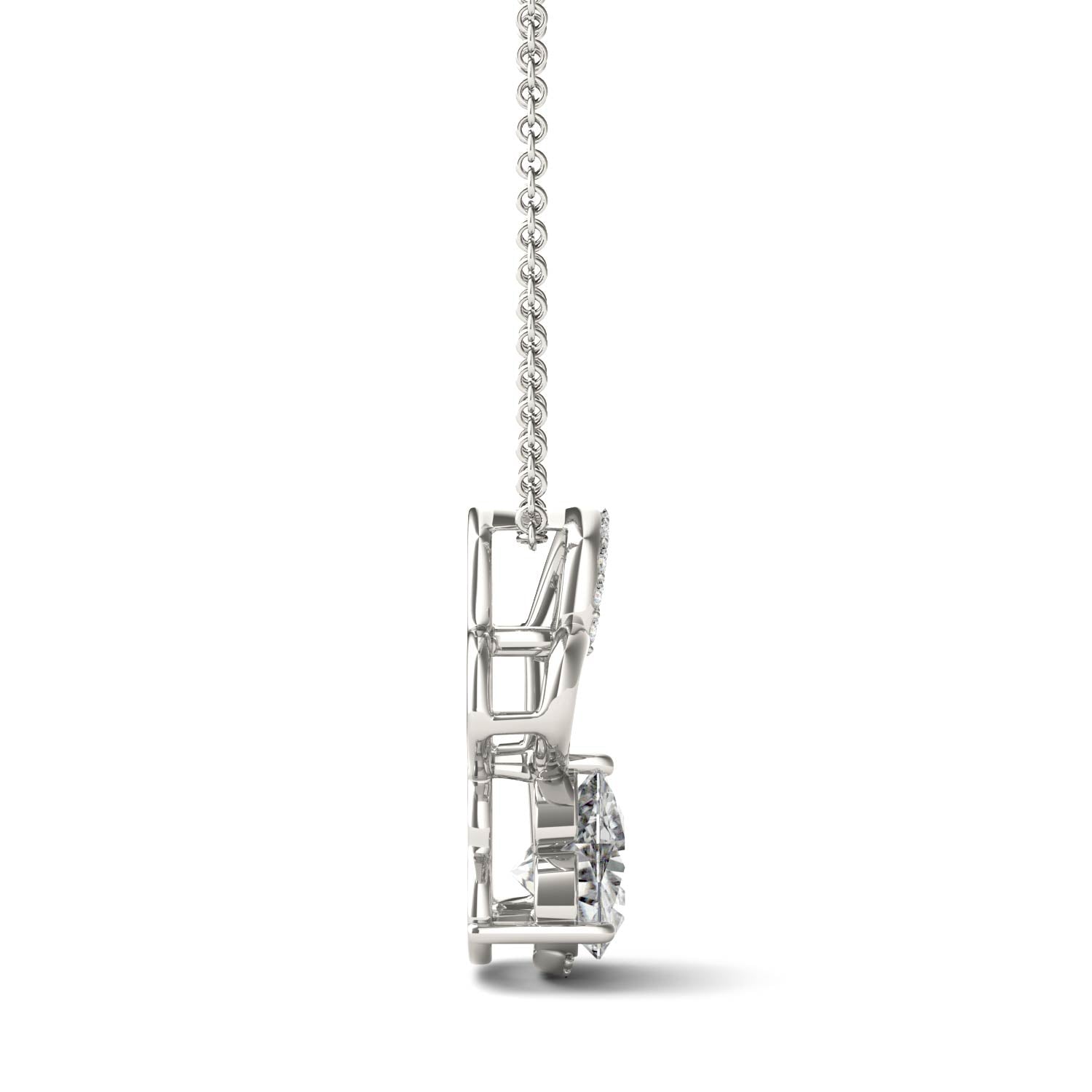 1.36 CTW DEW Heart Forever Bright™ Moissanite Necklace