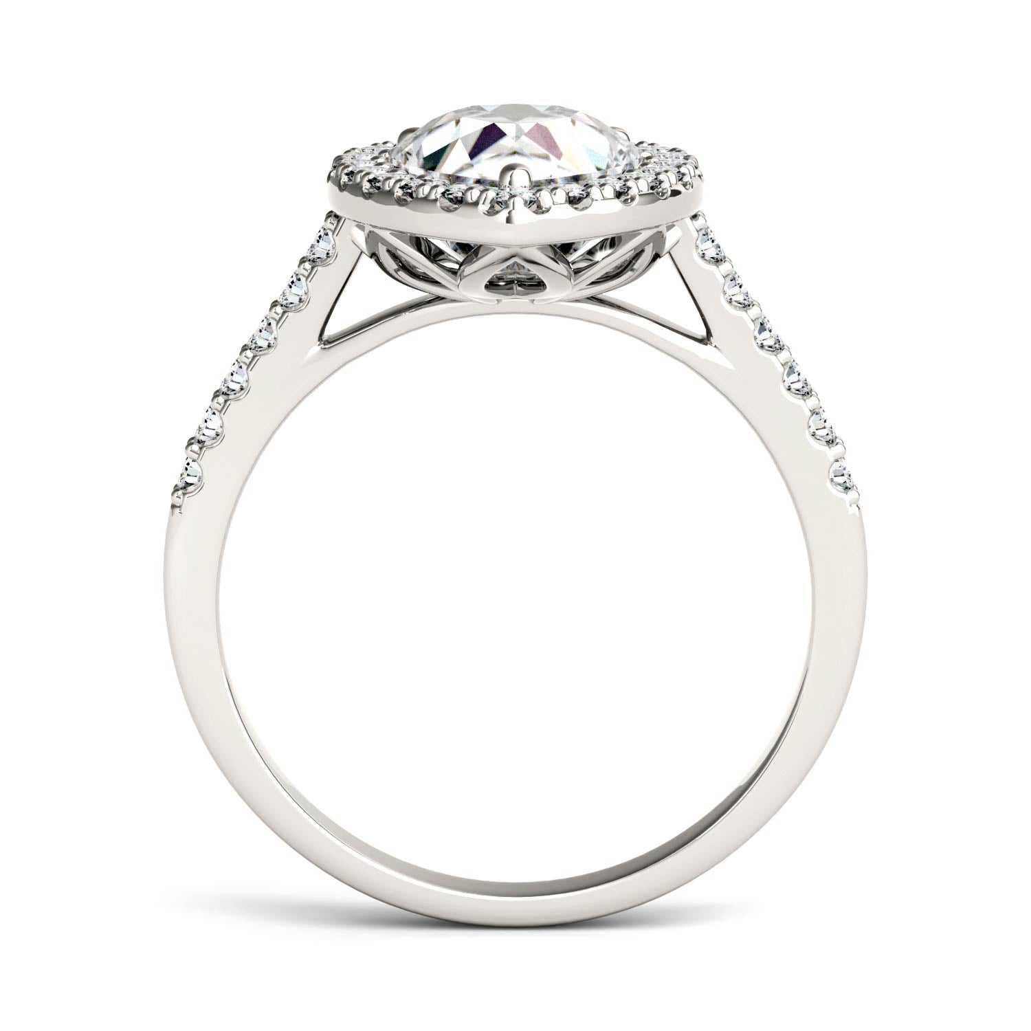 2.58 CTW DEW Pear Forever Bright™ Moissanite Ring