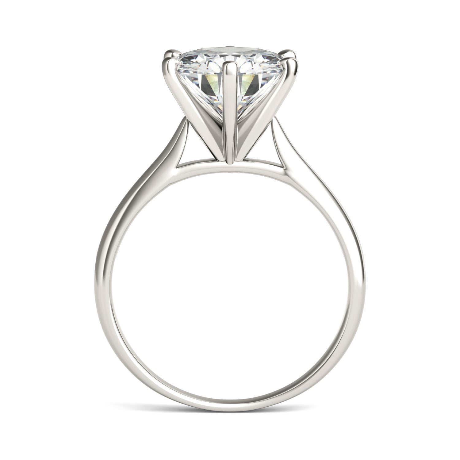 3.10 CTW DEW Round Forever Bright™ Moissanite Ring