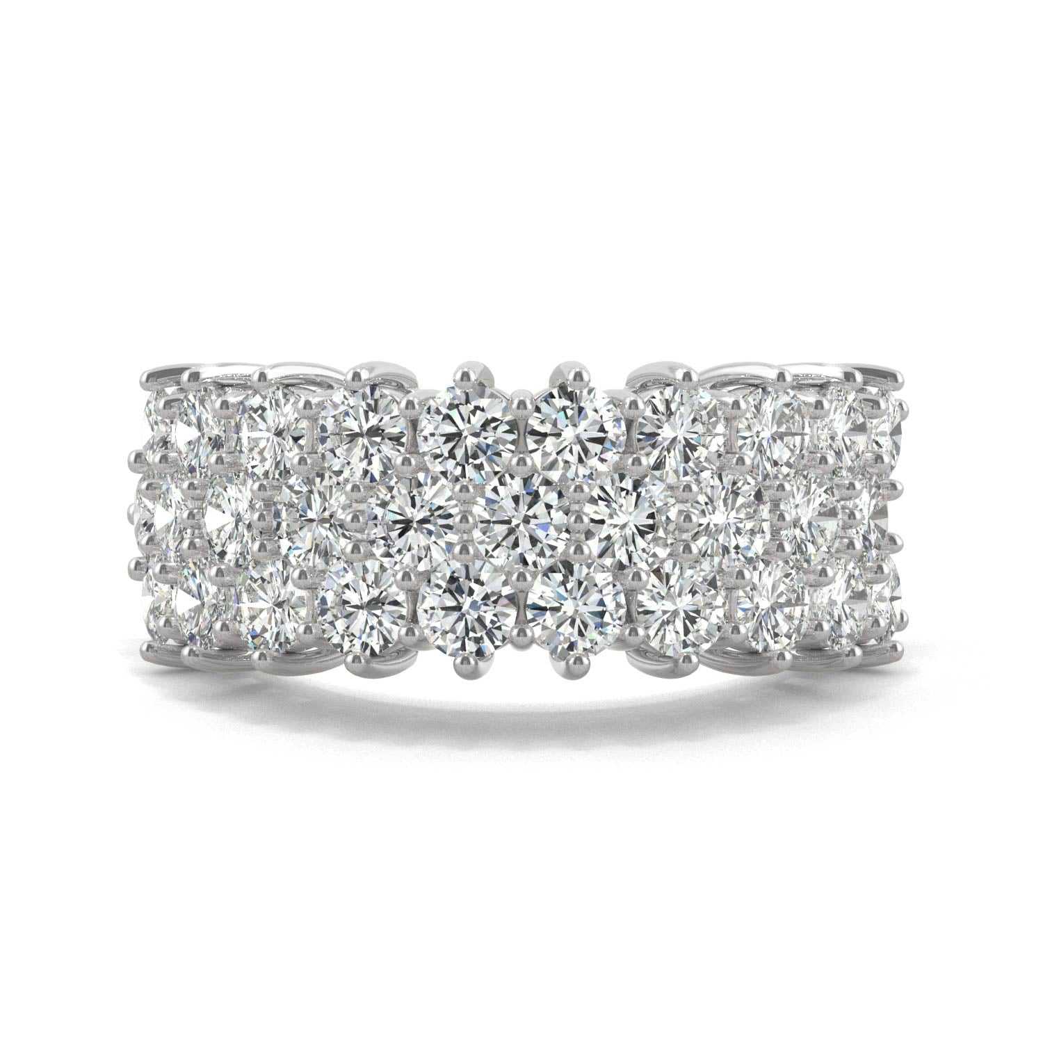 3.00 CTW DEW Round Forever Bright™ Moissanite Ring