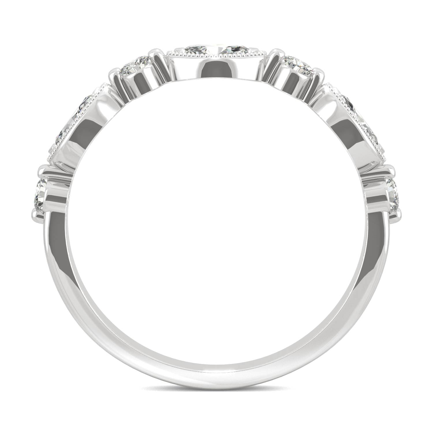 0.33 CTW DEW Marquise Forever Bright™ Moissanite Ring