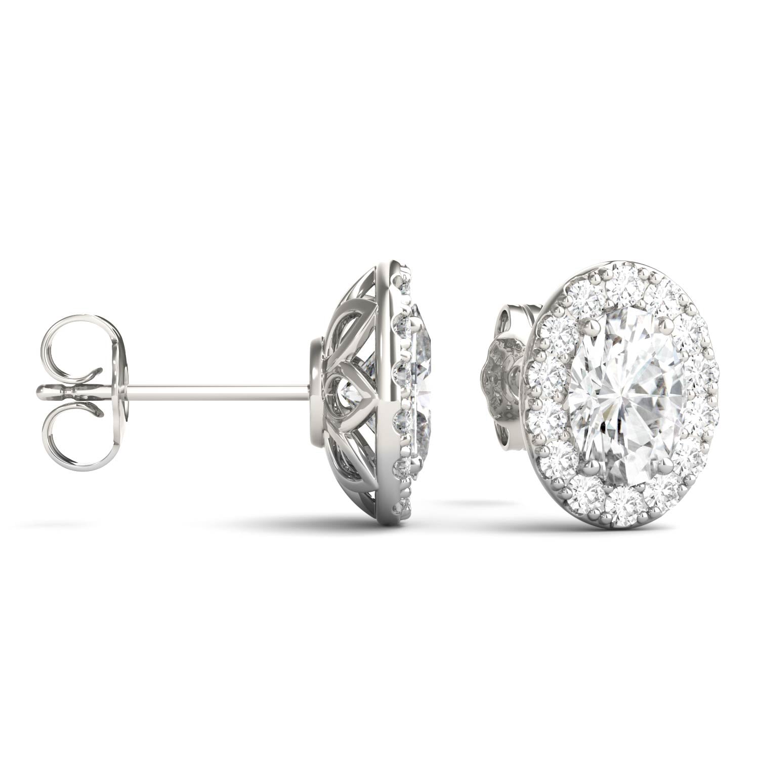 2.22 CTW DEW Oval Forever Bright™ Moissanite Earrings