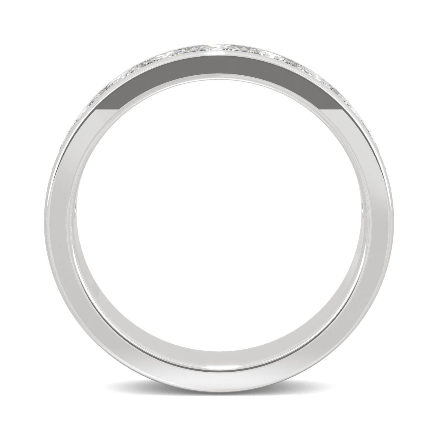 1.10 CTW DEW Round Forever Bright™ Moissanite Ring