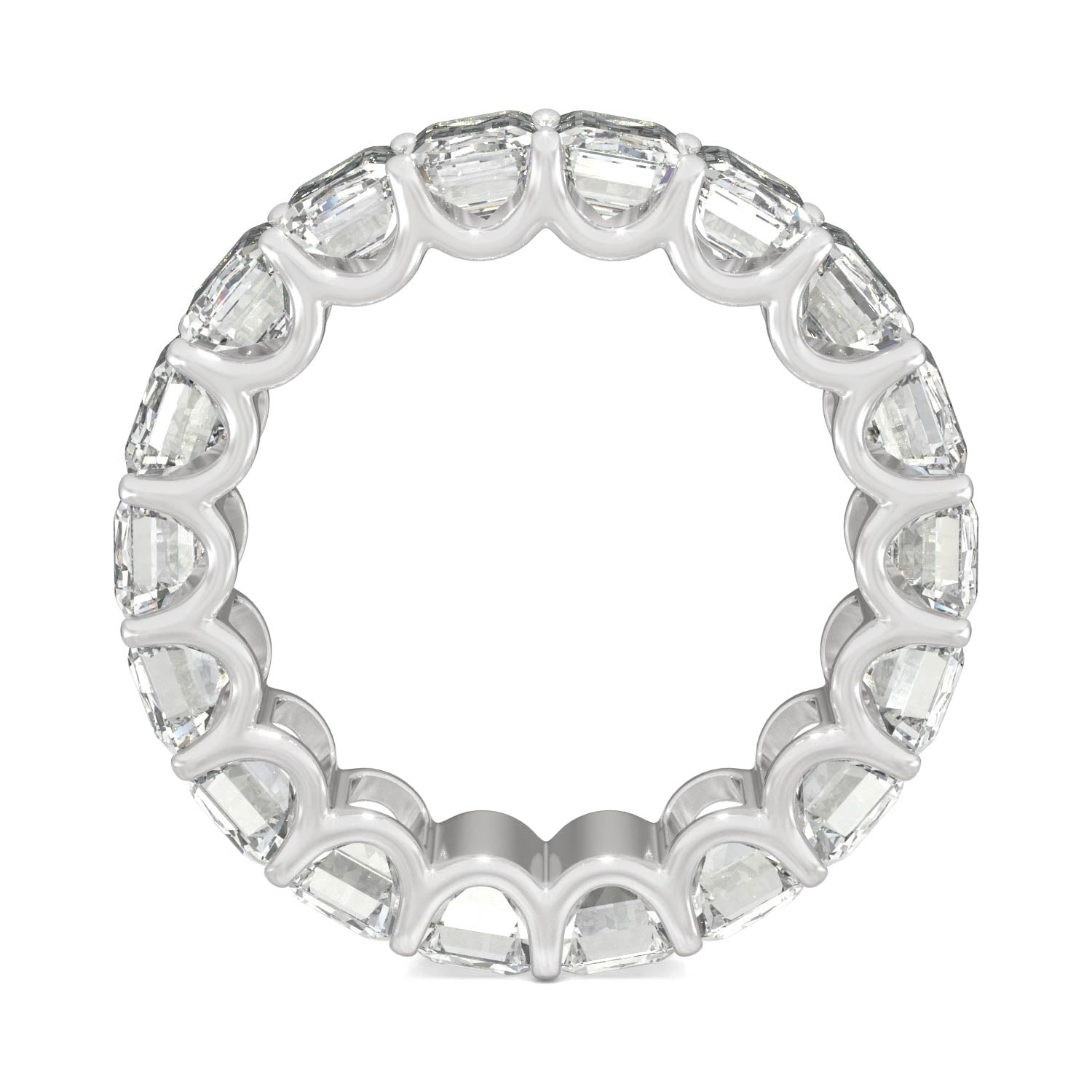 10.44 CTW DEW Emerald Forever One™ Moissanite Eternity Band Ring