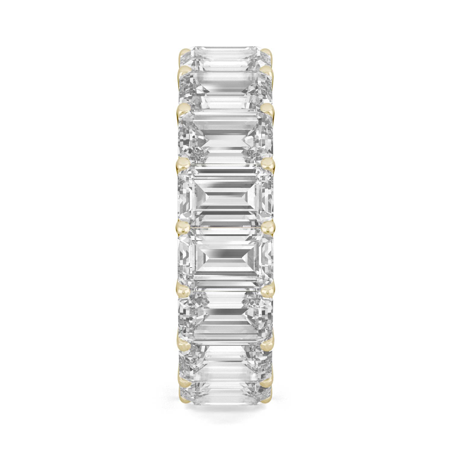 10.44 CTW DEW Emerald Forever One™ Moissanite Eternity Band Ring