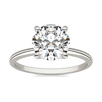 2 CTW Round Caydia® Lab Grown Diamond Solitaire Engagement Ring