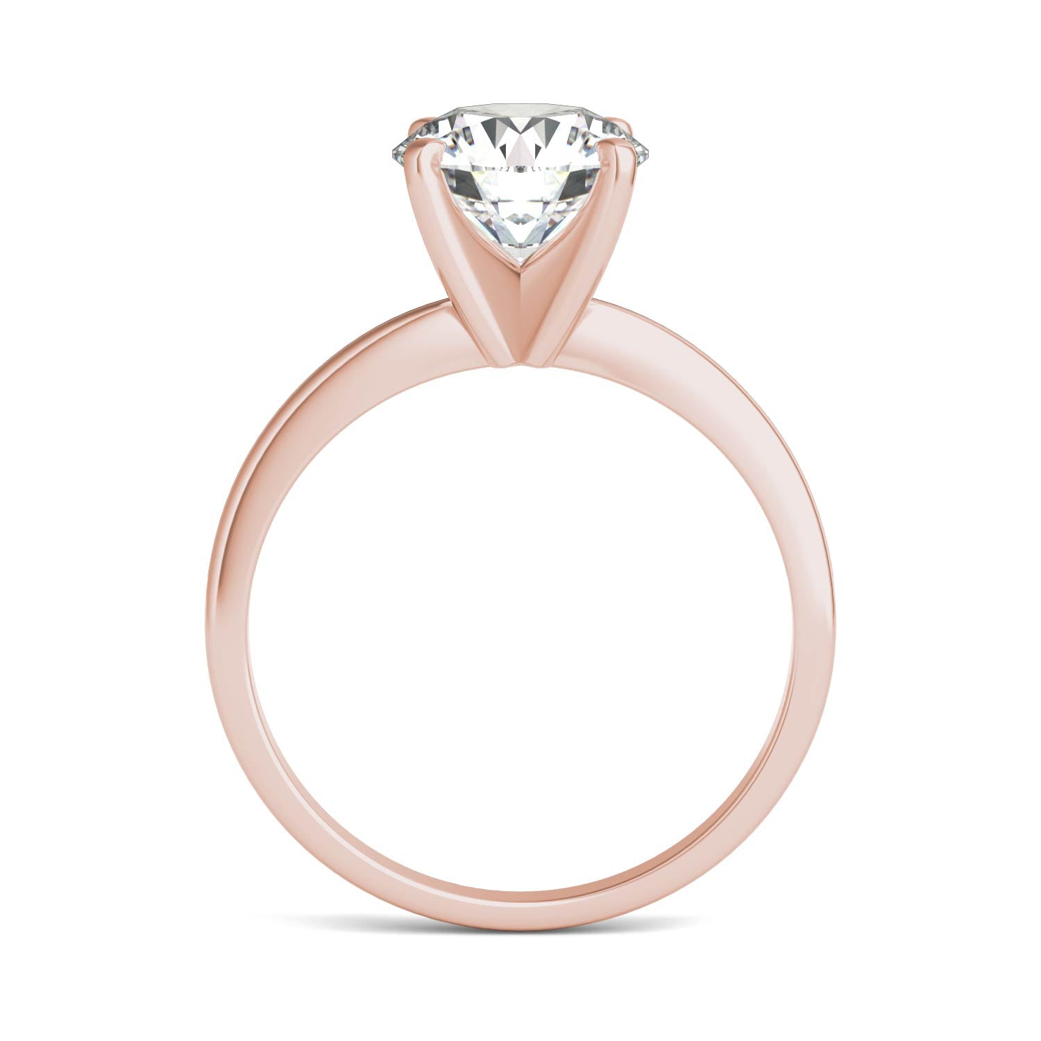 2 CTW Round Caydia® Lab Grown Diamond Solitaire Engagement Ring