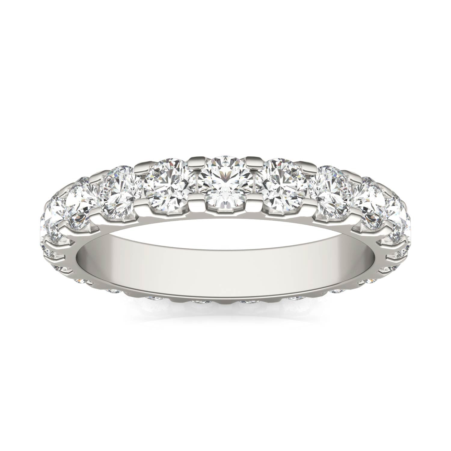 2 1/10 CTW Round Caydia® Lab Grown Diamond Eternity Band Ring