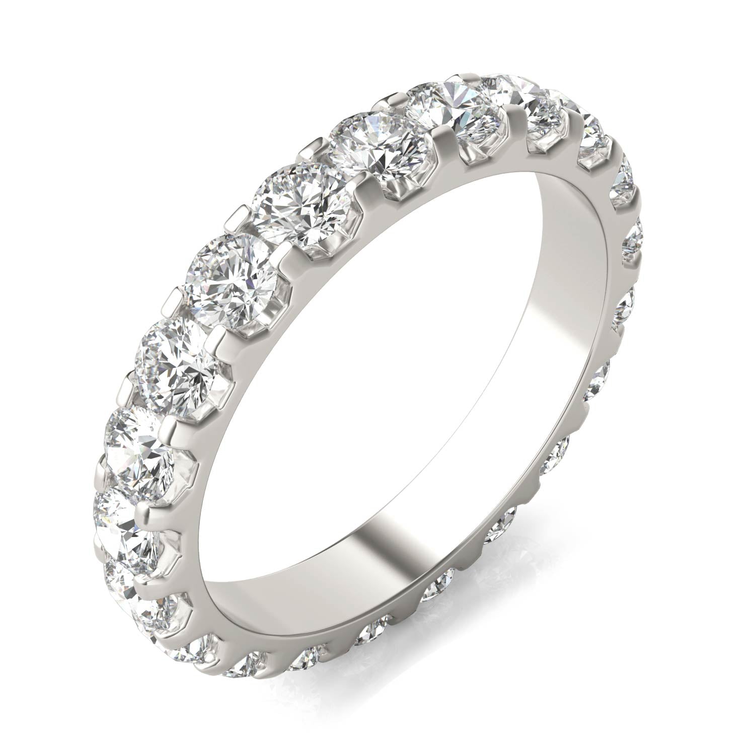 2 1/10 CTW Round Caydia® Lab Grown Diamond Eternity Band Ring