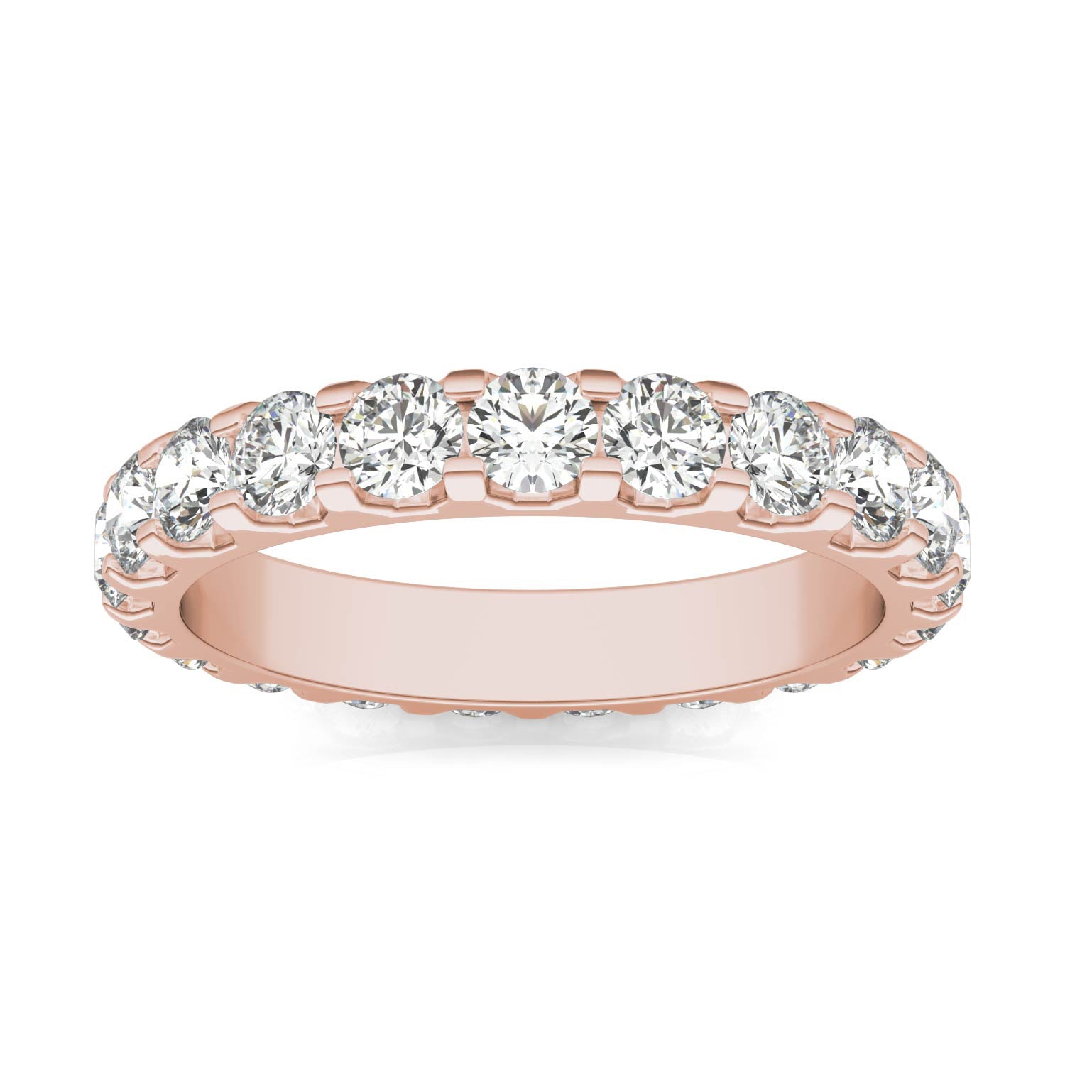2 1/10 CTW Round Caydia® Lab Grown Diamond Eternity Band Ring