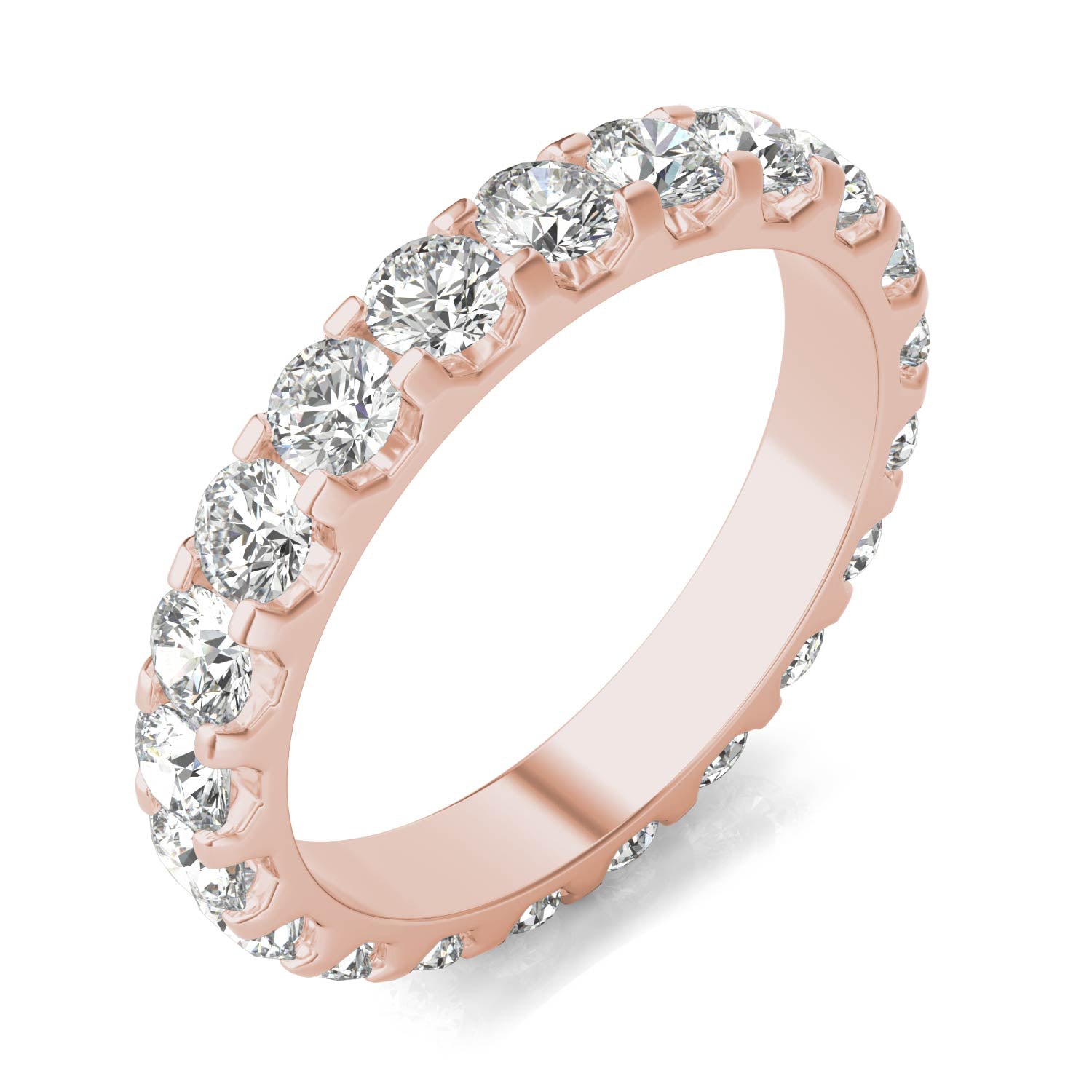 2 1/10 CTW Round Caydia® Lab Grown Diamond Eternity Band Ring