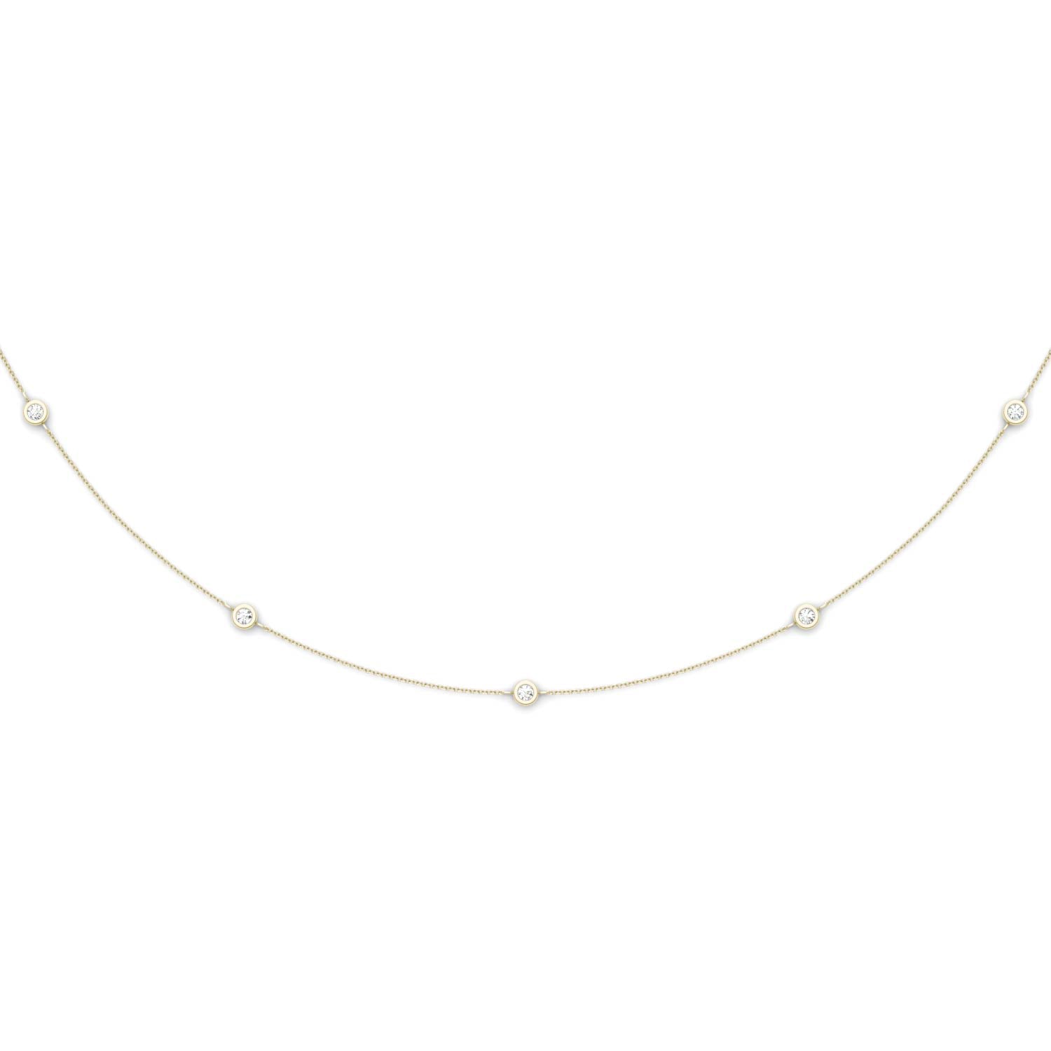 1 1/2 CTW Round Caydia® Lab Grown Diamond Necklace