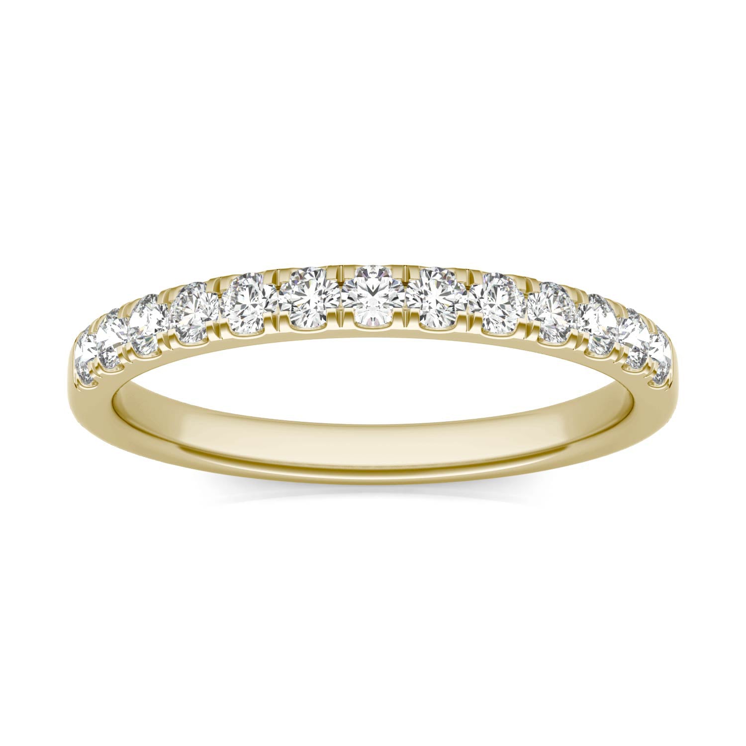 0.29 CTW DEW Round Forever One™ Moissanite Wedding Band Ring