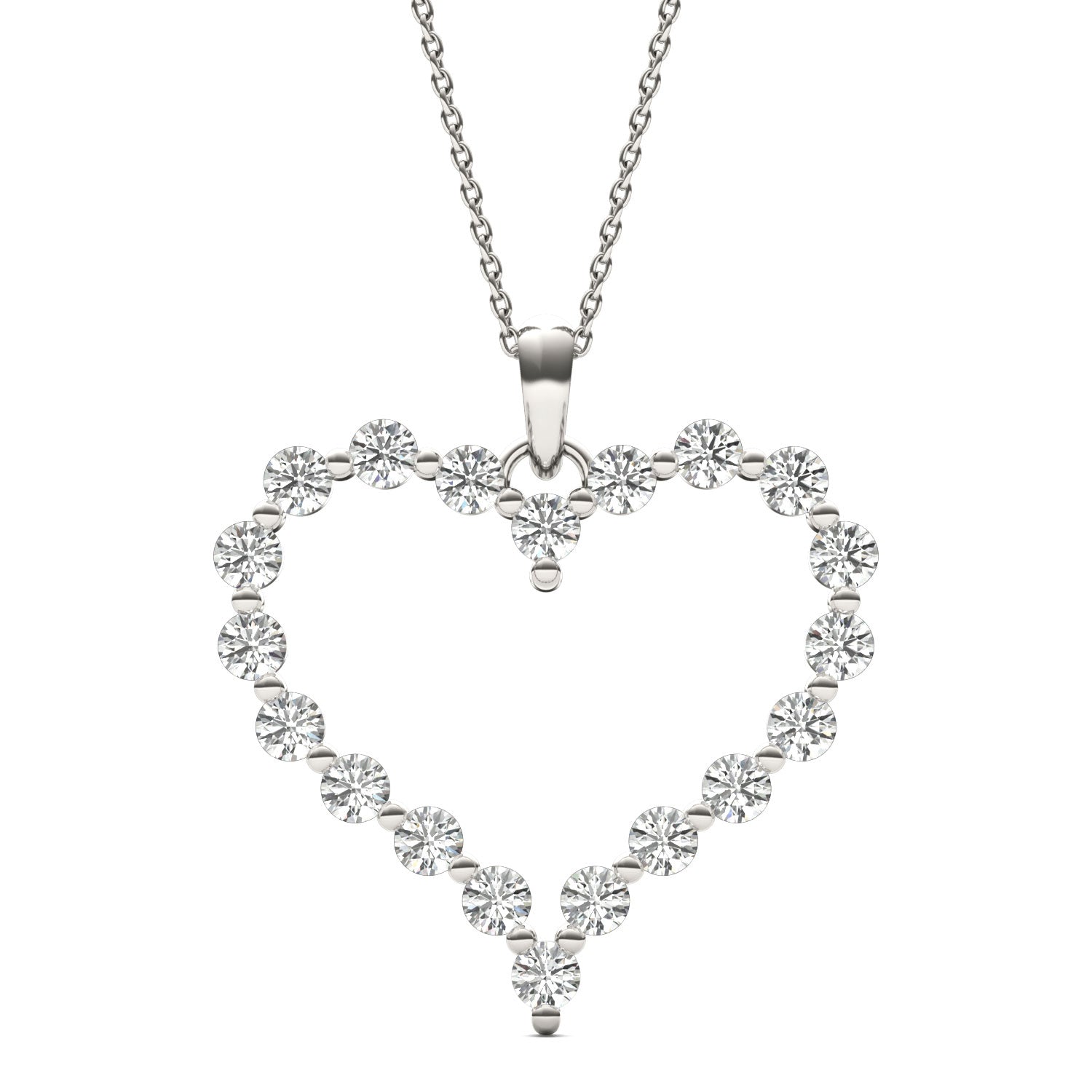 2 CTW Round Caydia® Lab Grown Diamond Necklace