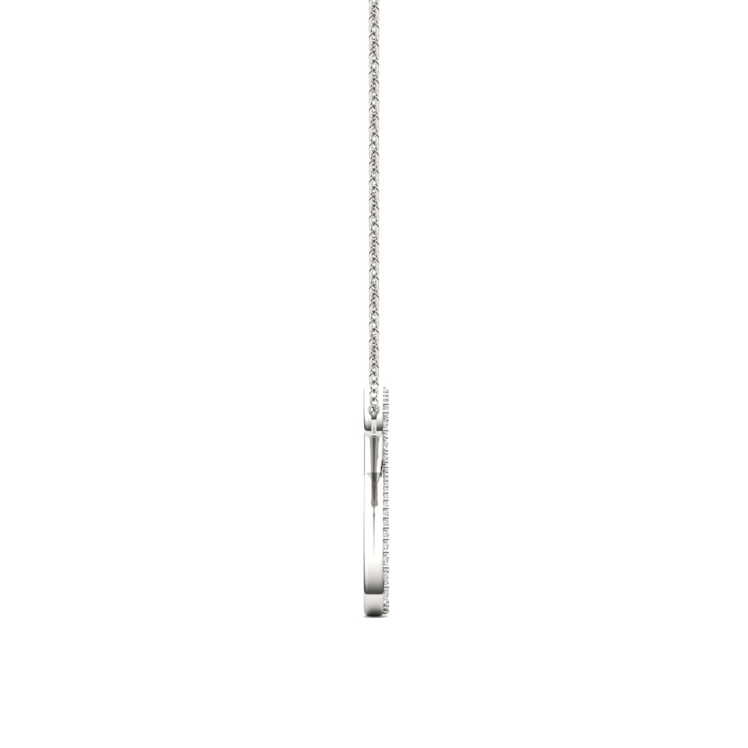 Round Caydia® Lab Grown Diamond Personalized Necklace
