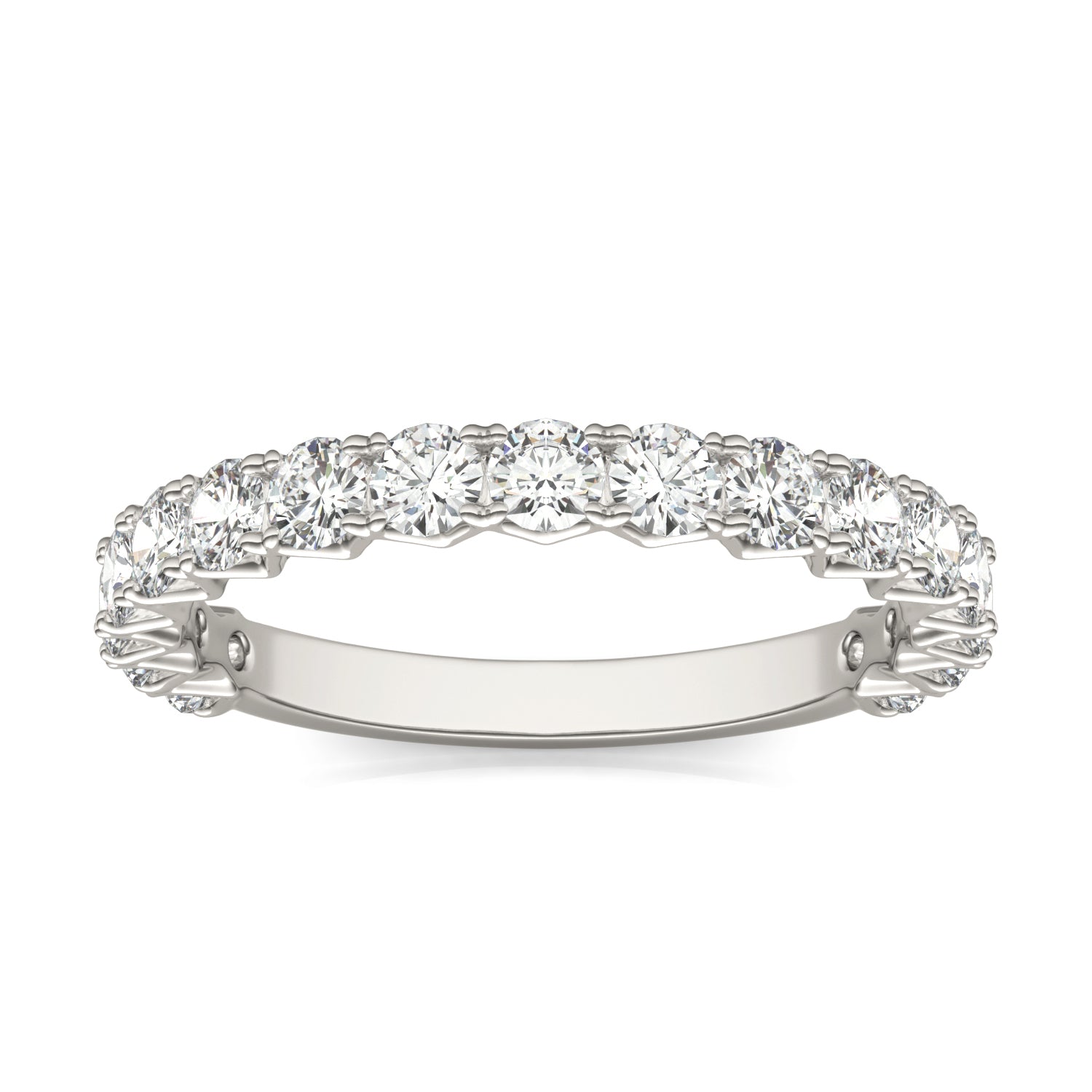 1.02 CTW DEW Round Forever One™ Moissanite Ring