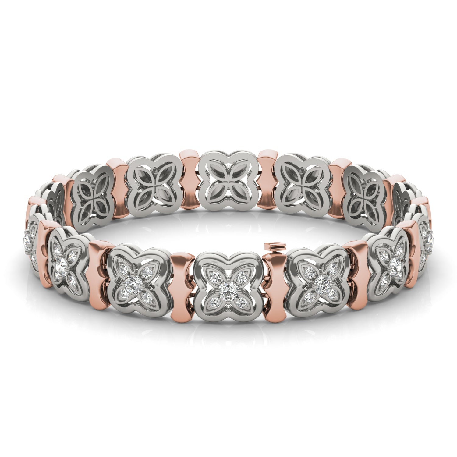 2 2/5 CTW Round Caydia® Lab Grown Diamond Signature Tennis Bracelet