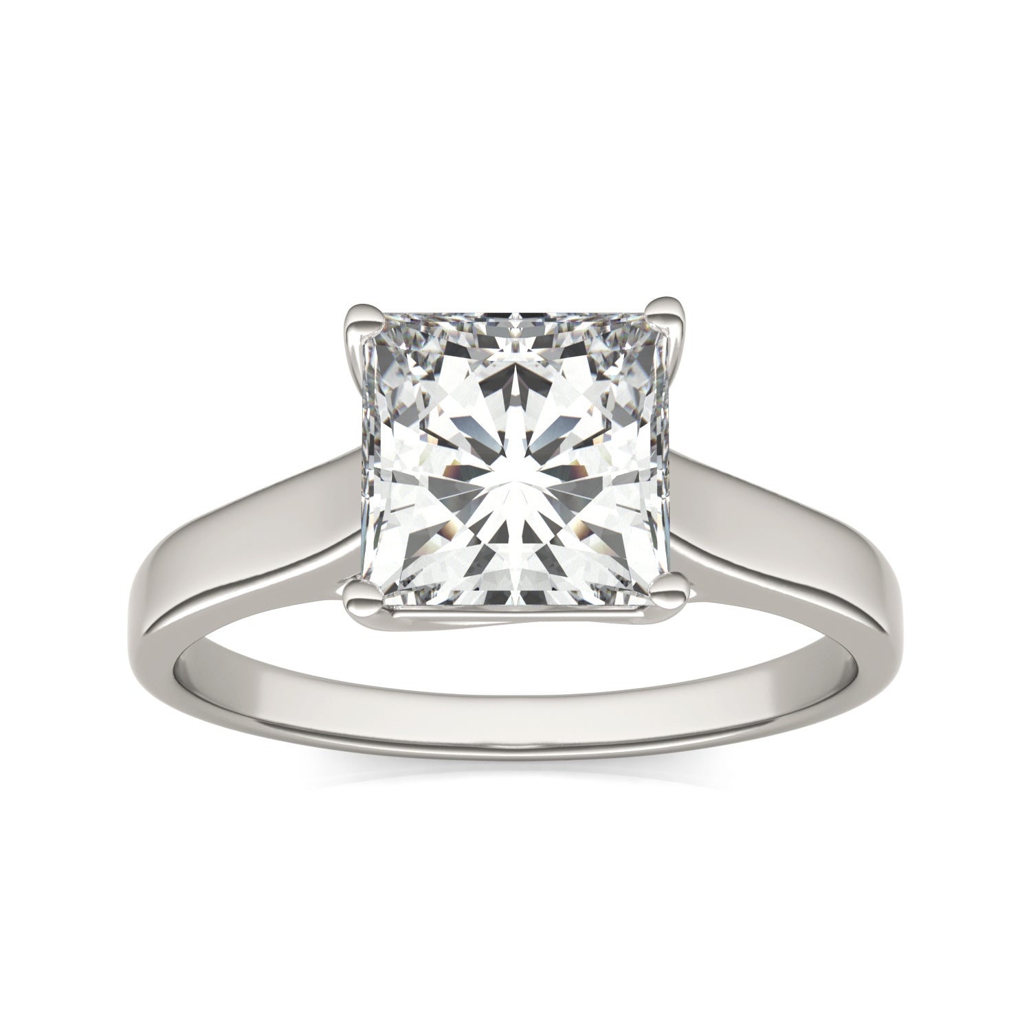 1.92 CTW DEW Princess Forever Bright™ Moissanite Ring