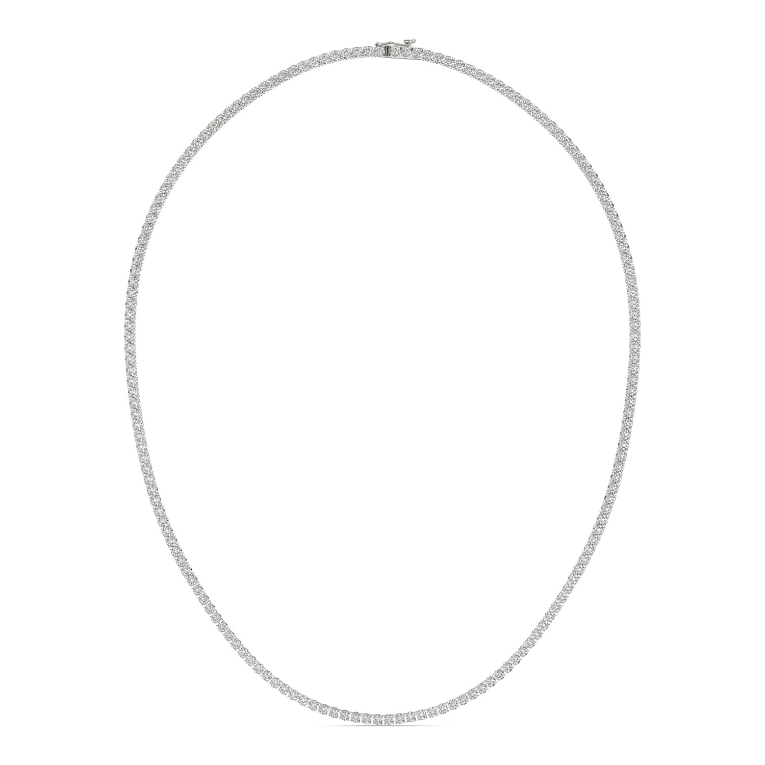 6 1/4 CTW Round Caydia® Lab Grown Diamond Tennis Necklace